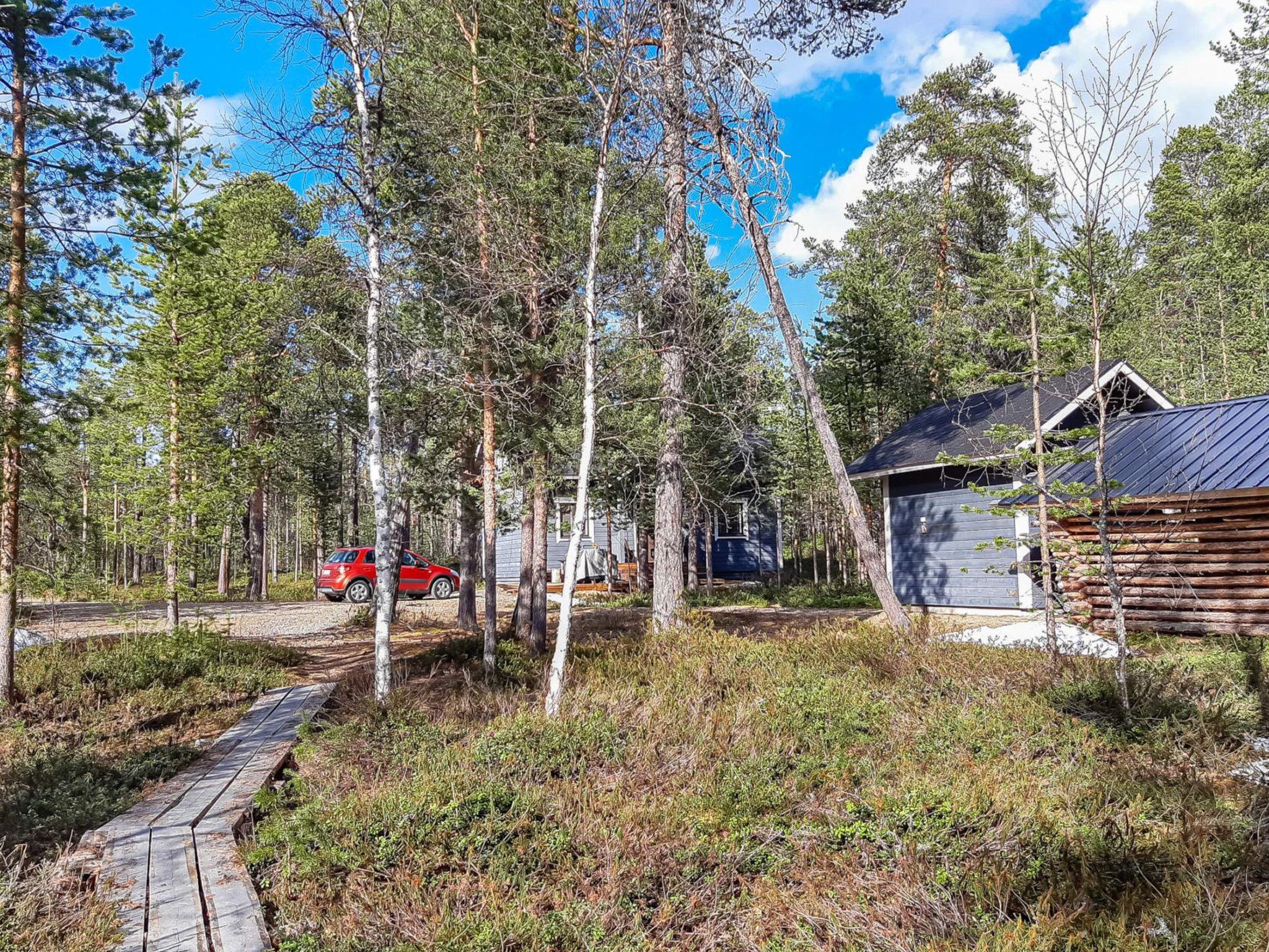 Foto 6 - Casa de 1 habitación en Inari con sauna y vistas a la montaña