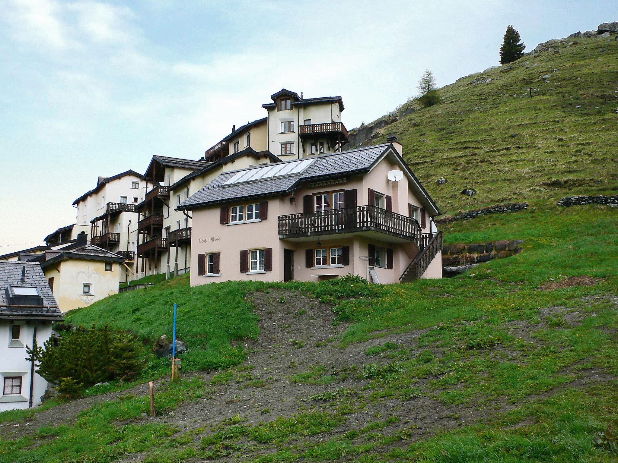 Foto 5 - Apartment mit 1 Schlafzimmer in Surses mit garten und blick auf die berge