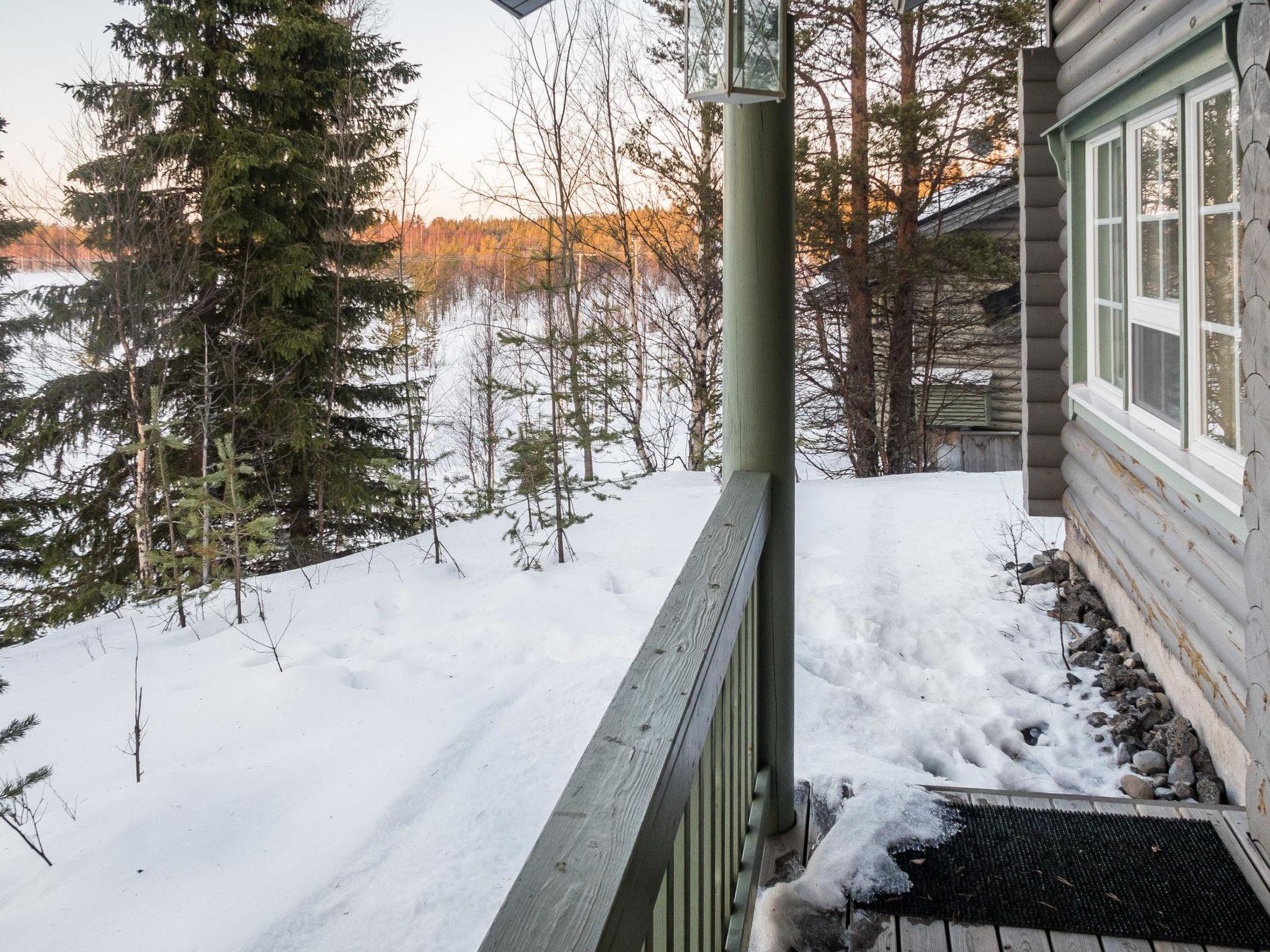 Foto 17 - Haus mit 1 Schlafzimmer in Kuusamo mit sauna und blick auf die berge