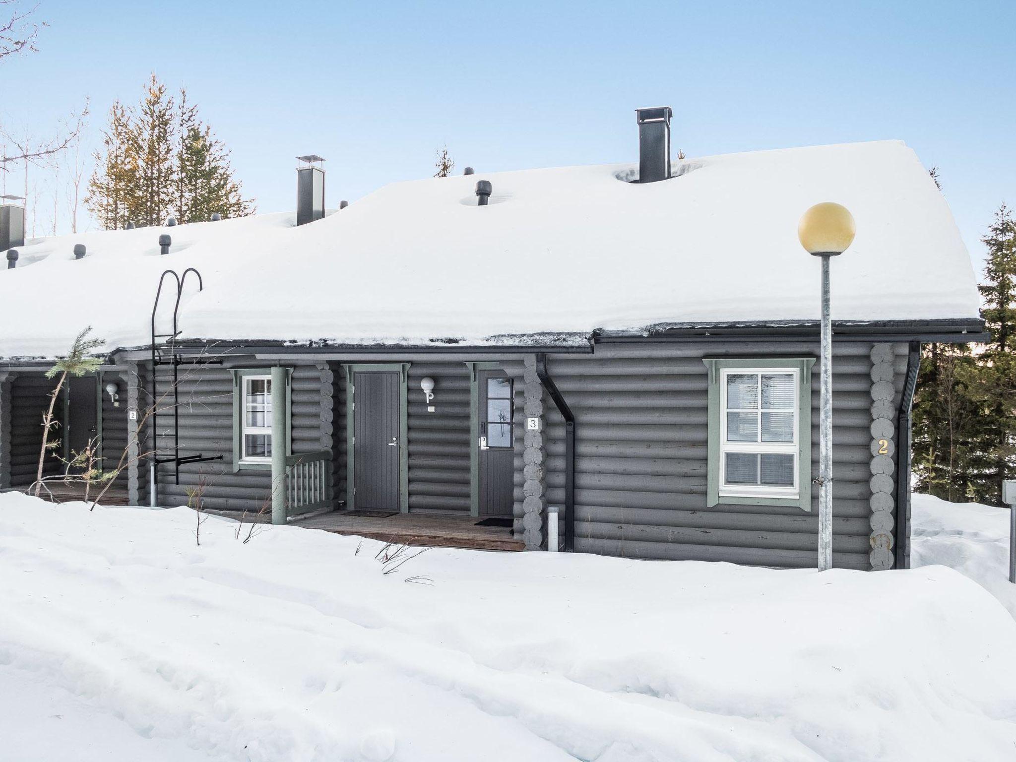 Foto 3 - Haus mit 1 Schlafzimmer in Kuusamo mit sauna und blick auf die berge