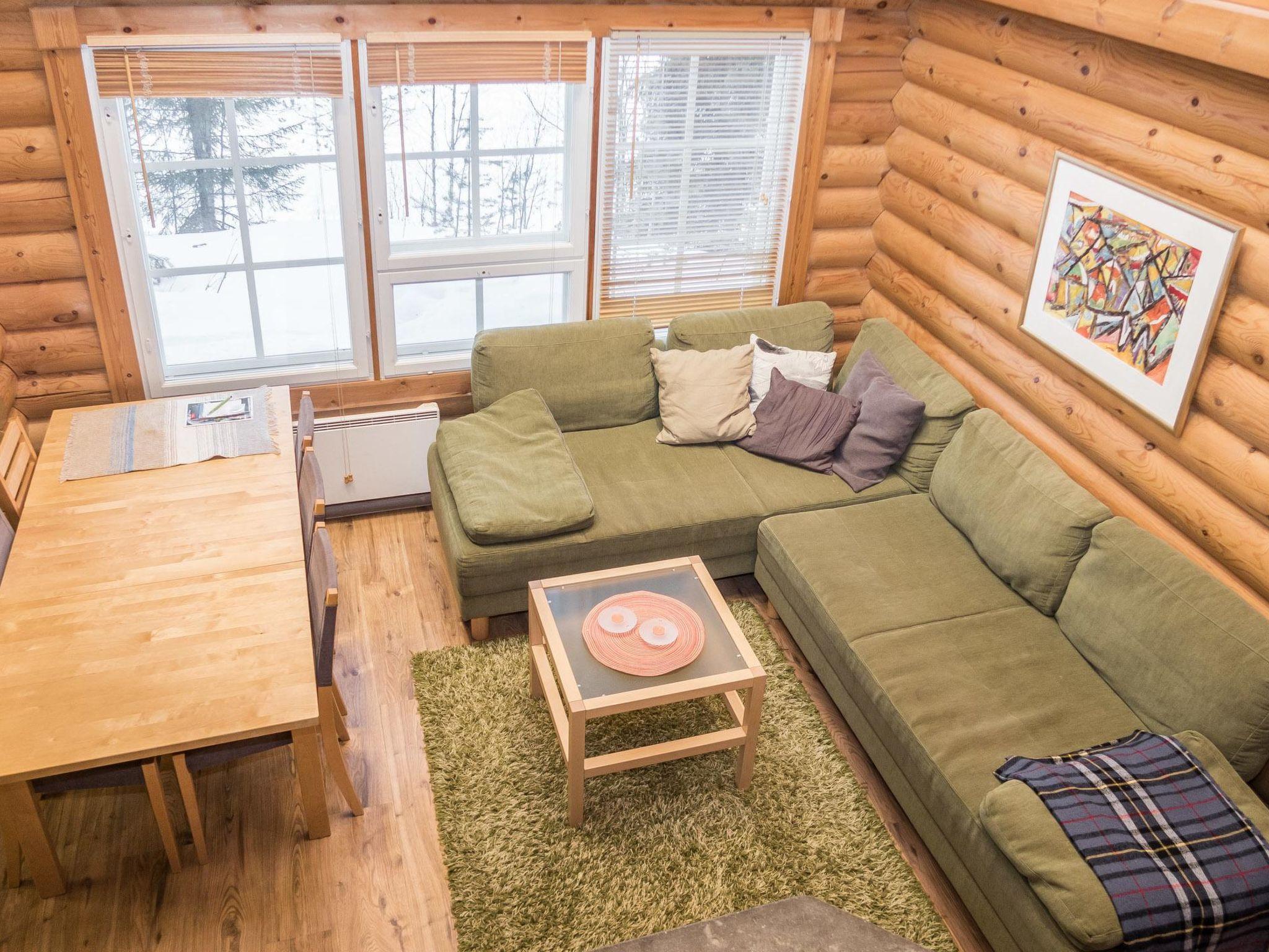 Foto 14 - Haus mit 1 Schlafzimmer in Kuusamo mit sauna und blick auf die berge