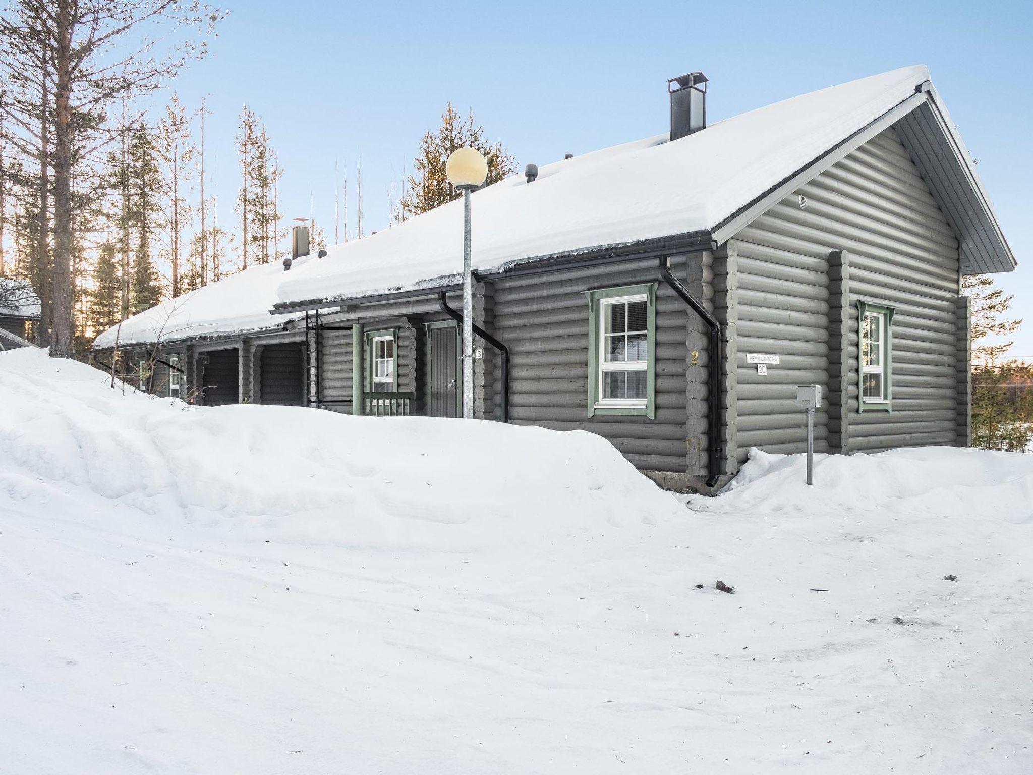 Foto 2 - Haus mit 1 Schlafzimmer in Kuusamo mit sauna und blick auf die berge