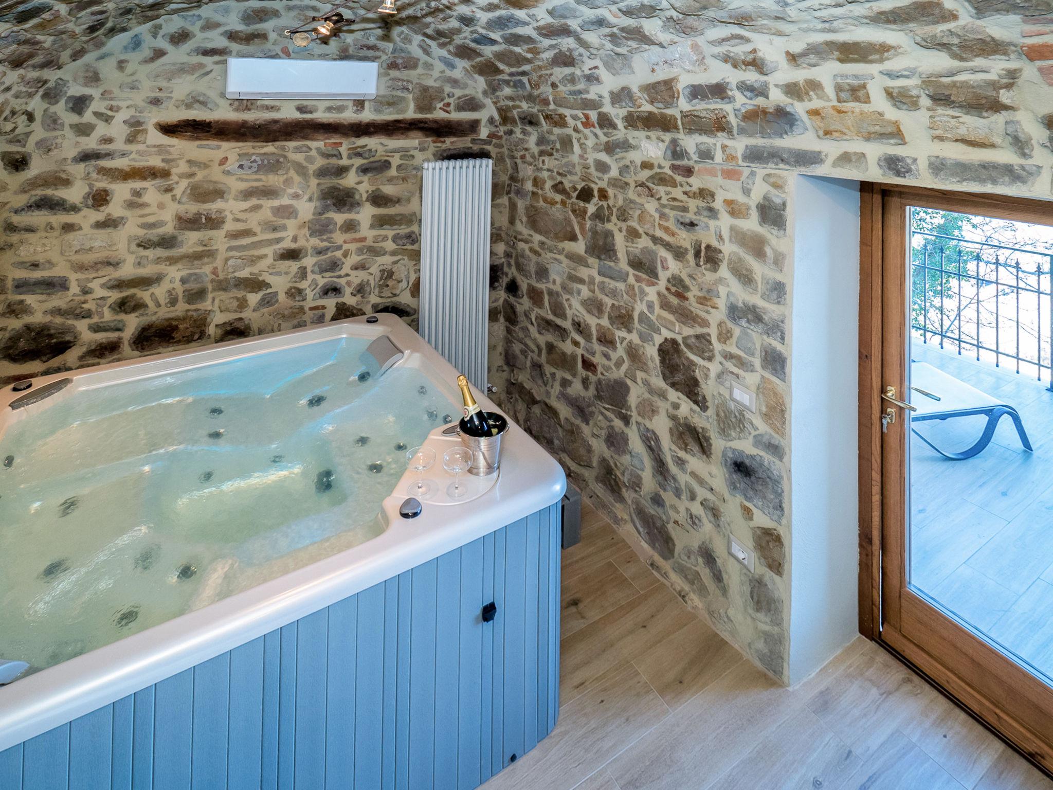 Foto 1 - Casa de 1 habitación en Seggiano con terraza y bañera de hidromasaje