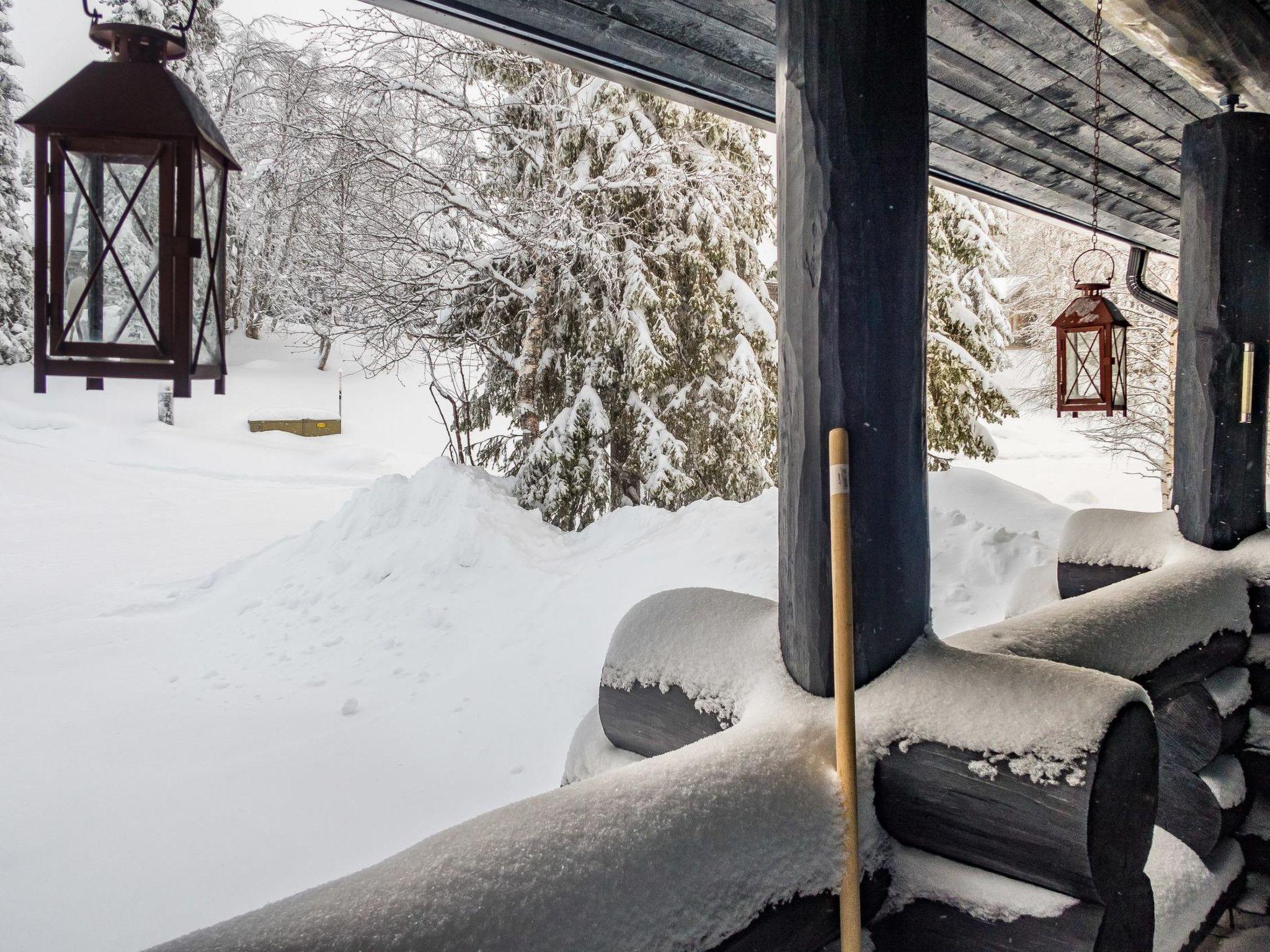 Foto 28 - Casa de 3 quartos em Kuusamo com sauna e vista para a montanha