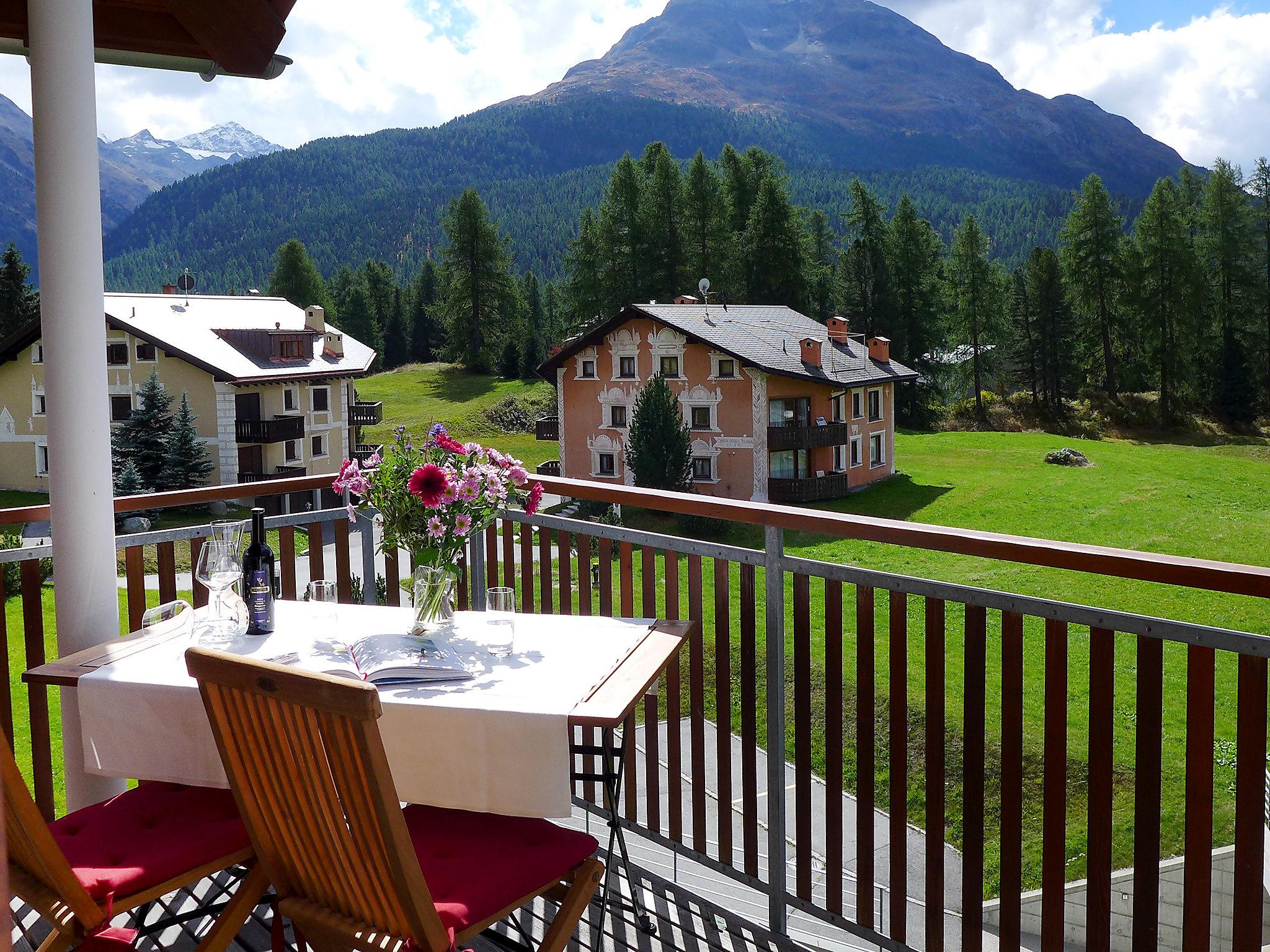 Foto 6 - Apartamento de 1 quarto em Pontresina com vista para a montanha