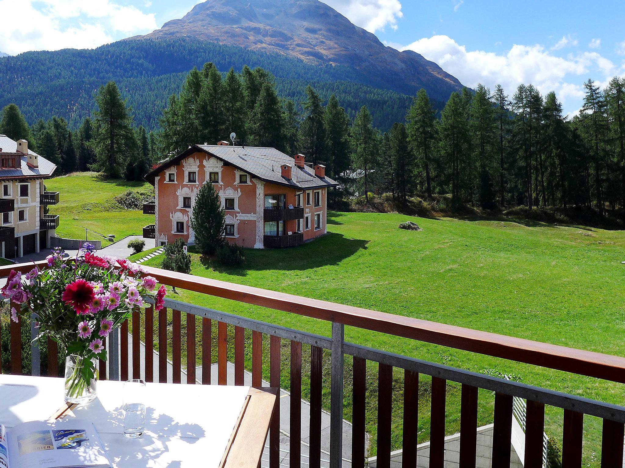 Foto 5 - Apartamento de 1 quarto em Pontresina com vista para a montanha