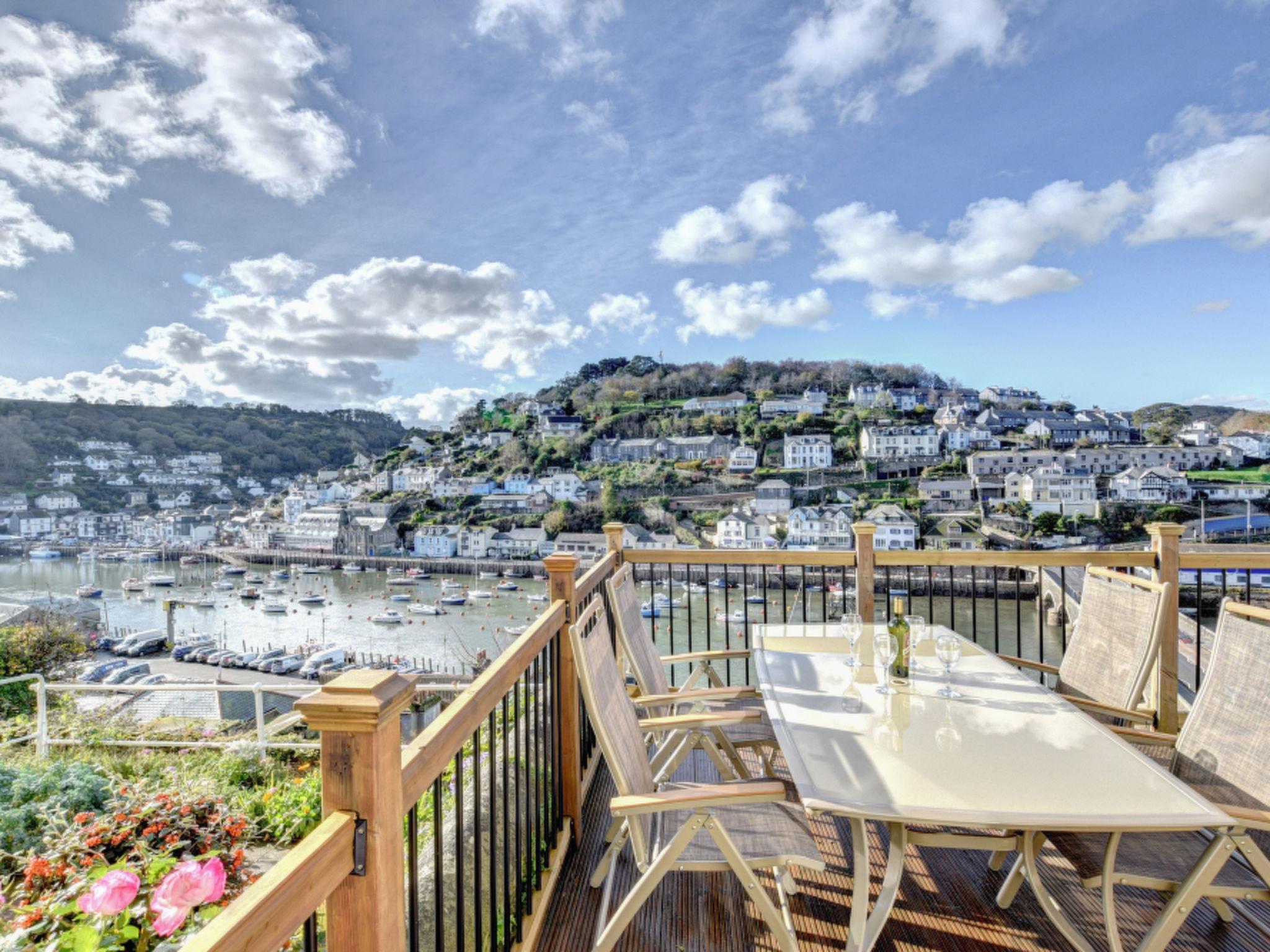 Foto 1 - Casa de 4 habitaciones en Looe con jardín y vistas al mar