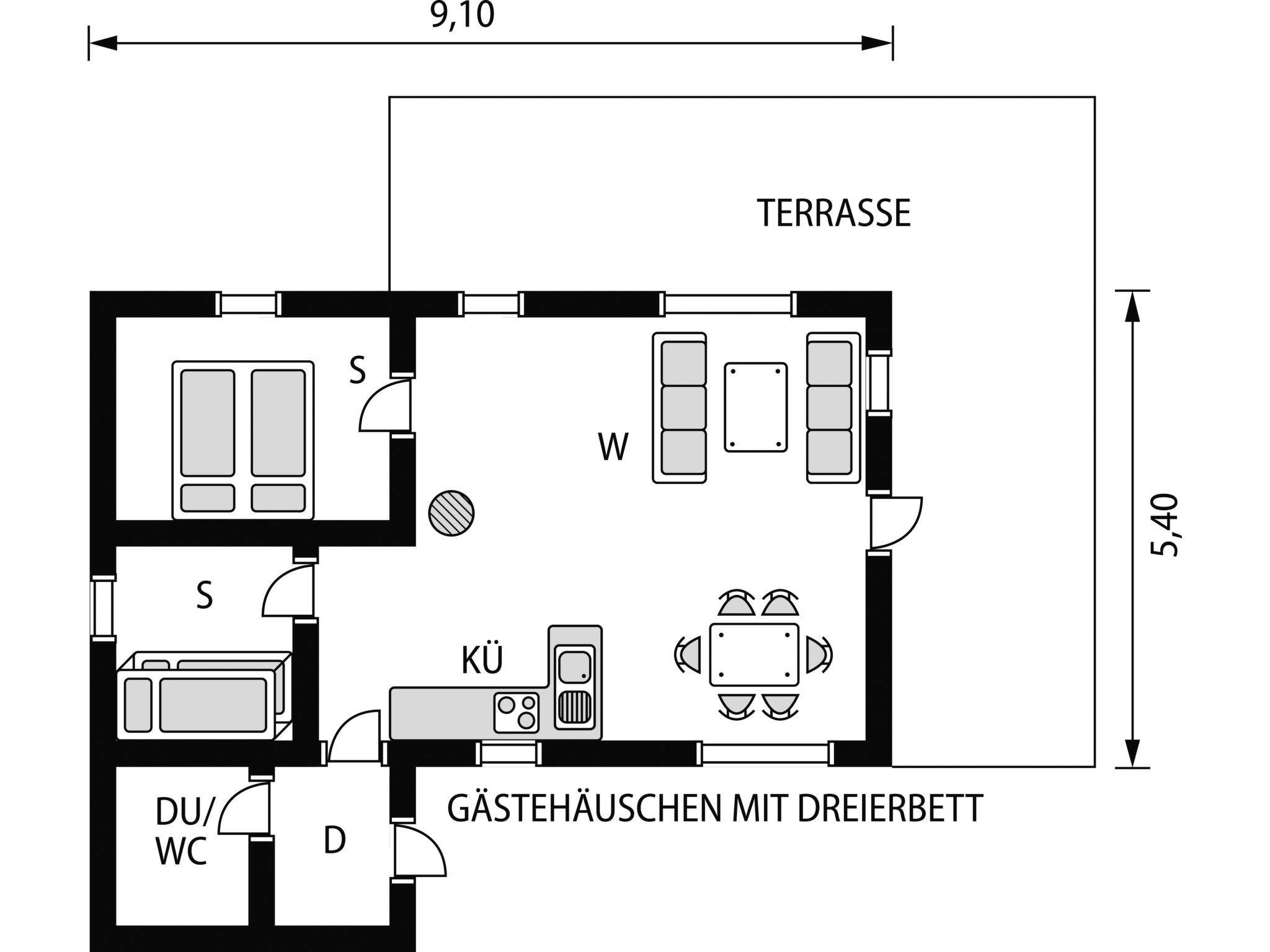 Foto 39 - Haus mit 3 Schlafzimmern in Lyngdal mit terrasse