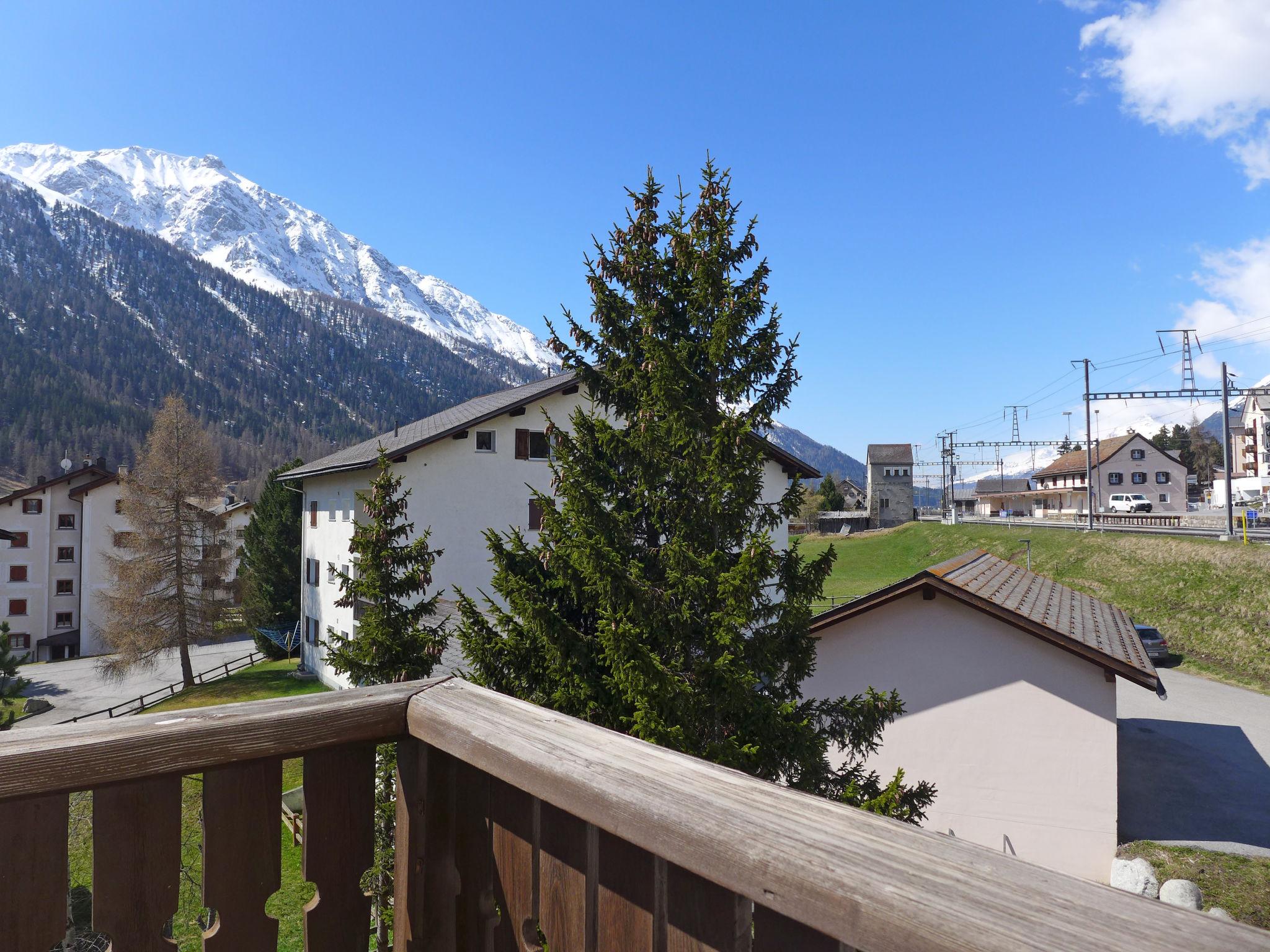 Foto 5 - Apartment mit 2 Schlafzimmern in Zuoz mit garten und blick auf die berge