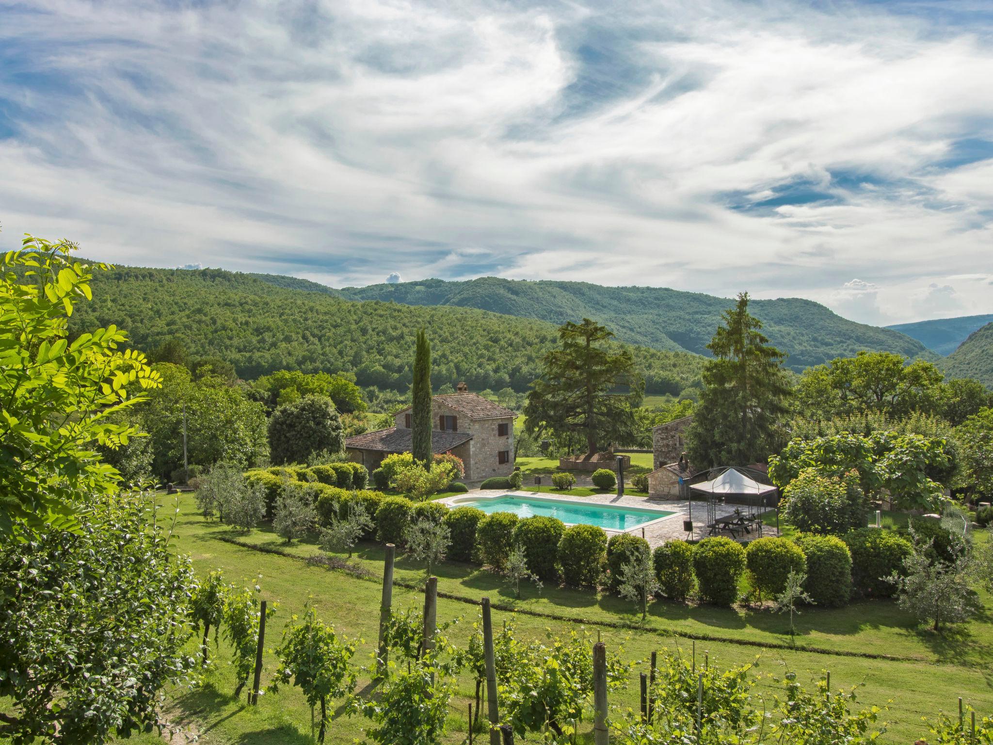 Photo 2 - Maison de 4 chambres à Baschi avec piscine privée et jardin