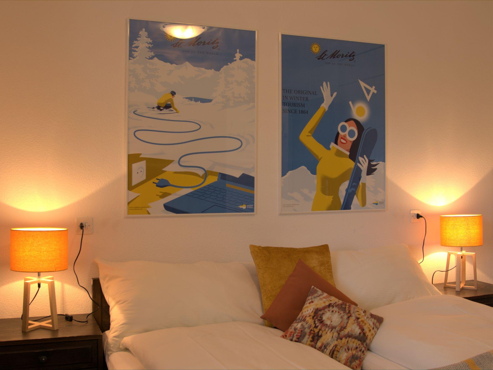 Foto 7 - Apartamento de 1 habitación en Sankt Moritz con jardín