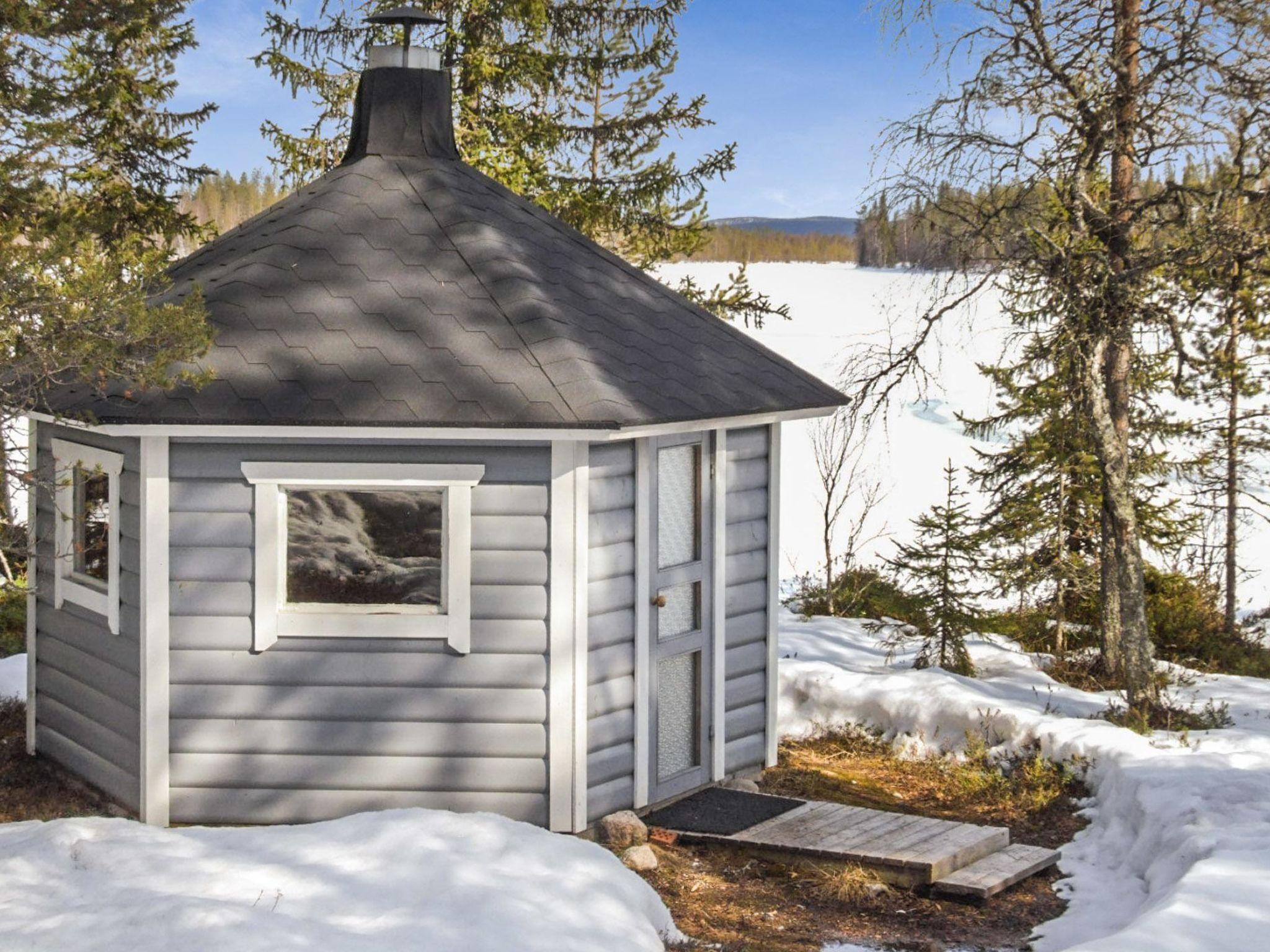 Foto 21 - Casa de 2 quartos em Kuusamo com sauna e vista para a montanha