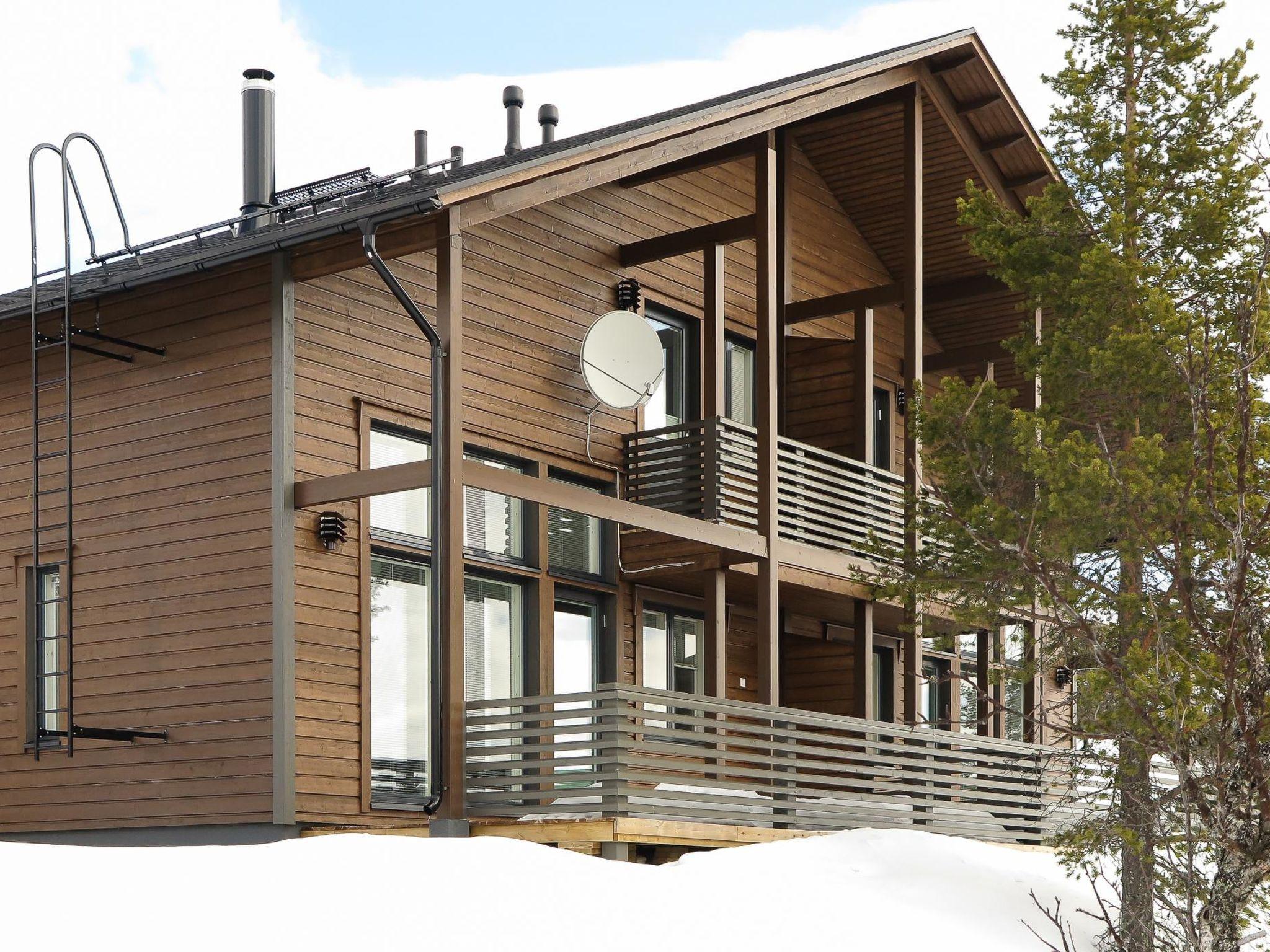 Foto 1 - Casa de 3 habitaciones en Inari con sauna y vistas a la montaña