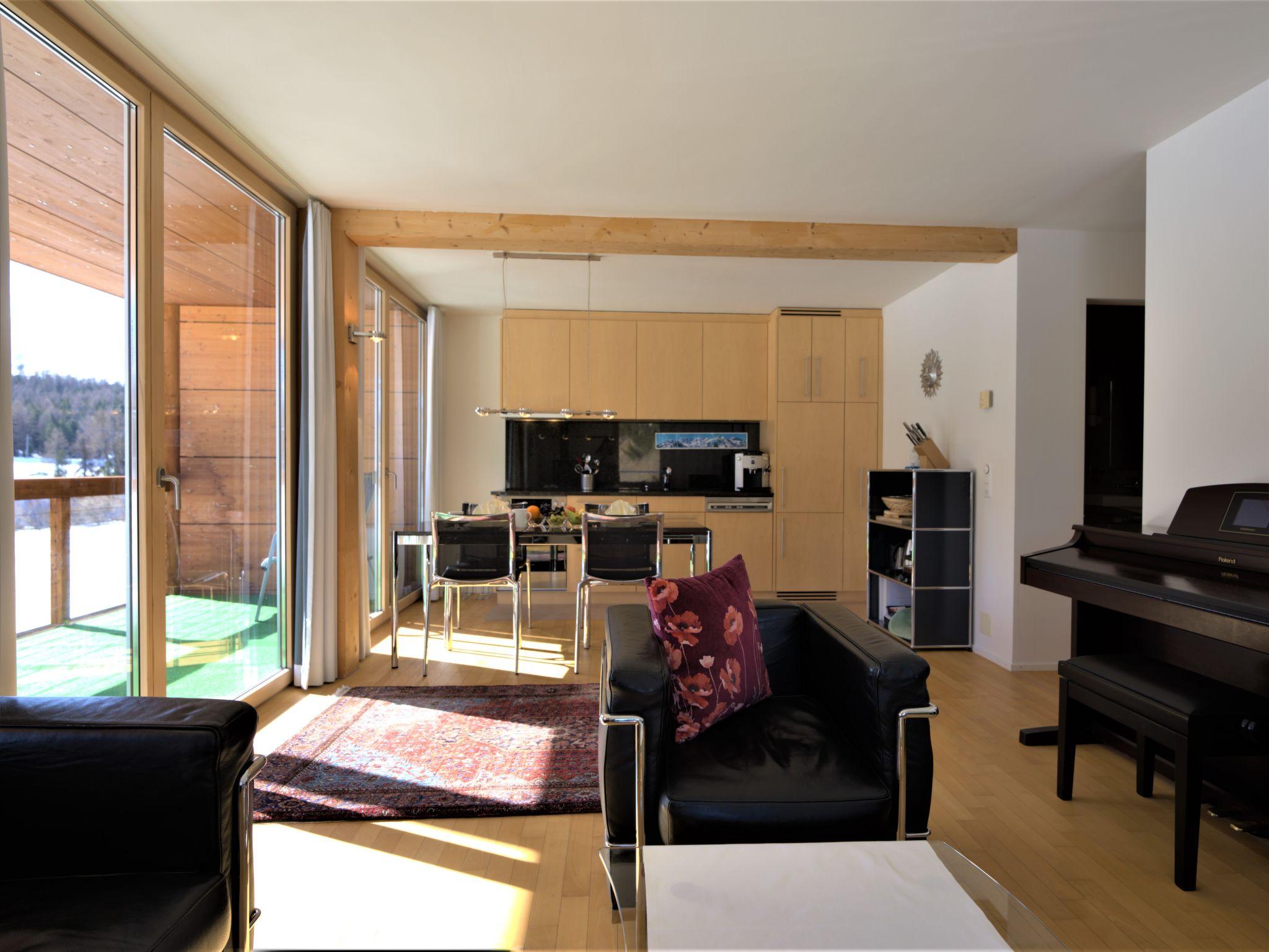 Foto 13 - Apartamento de 2 quartos em Pontresina com vista para a montanha