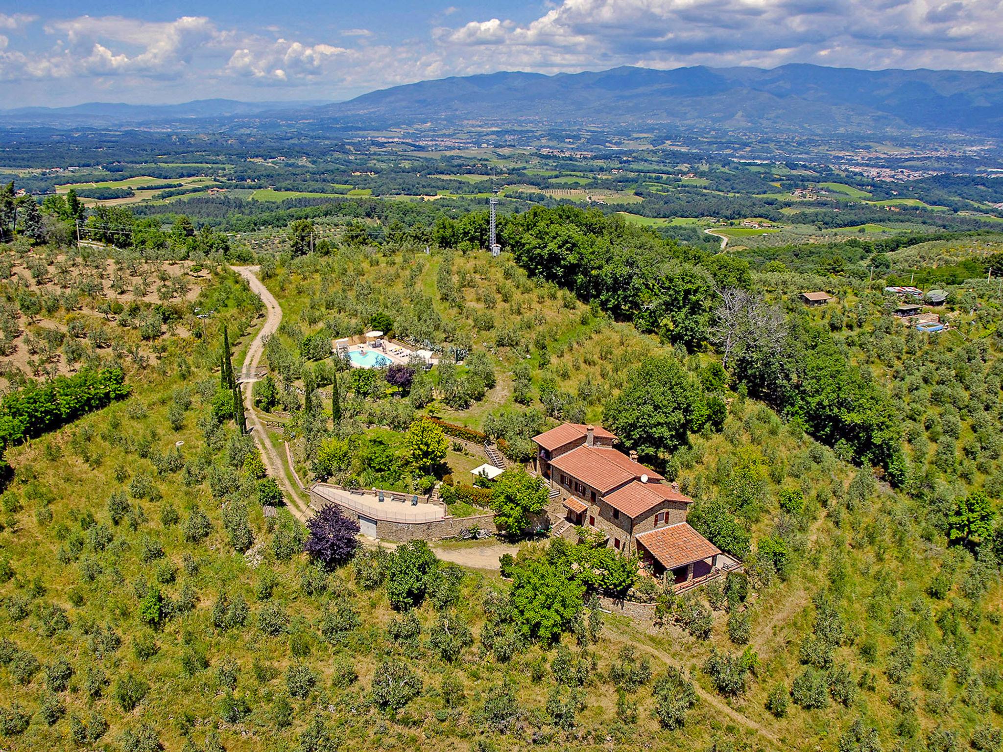 Foto 8 - Casa de 3 habitaciones en Montevarchi con piscina privada y jardín