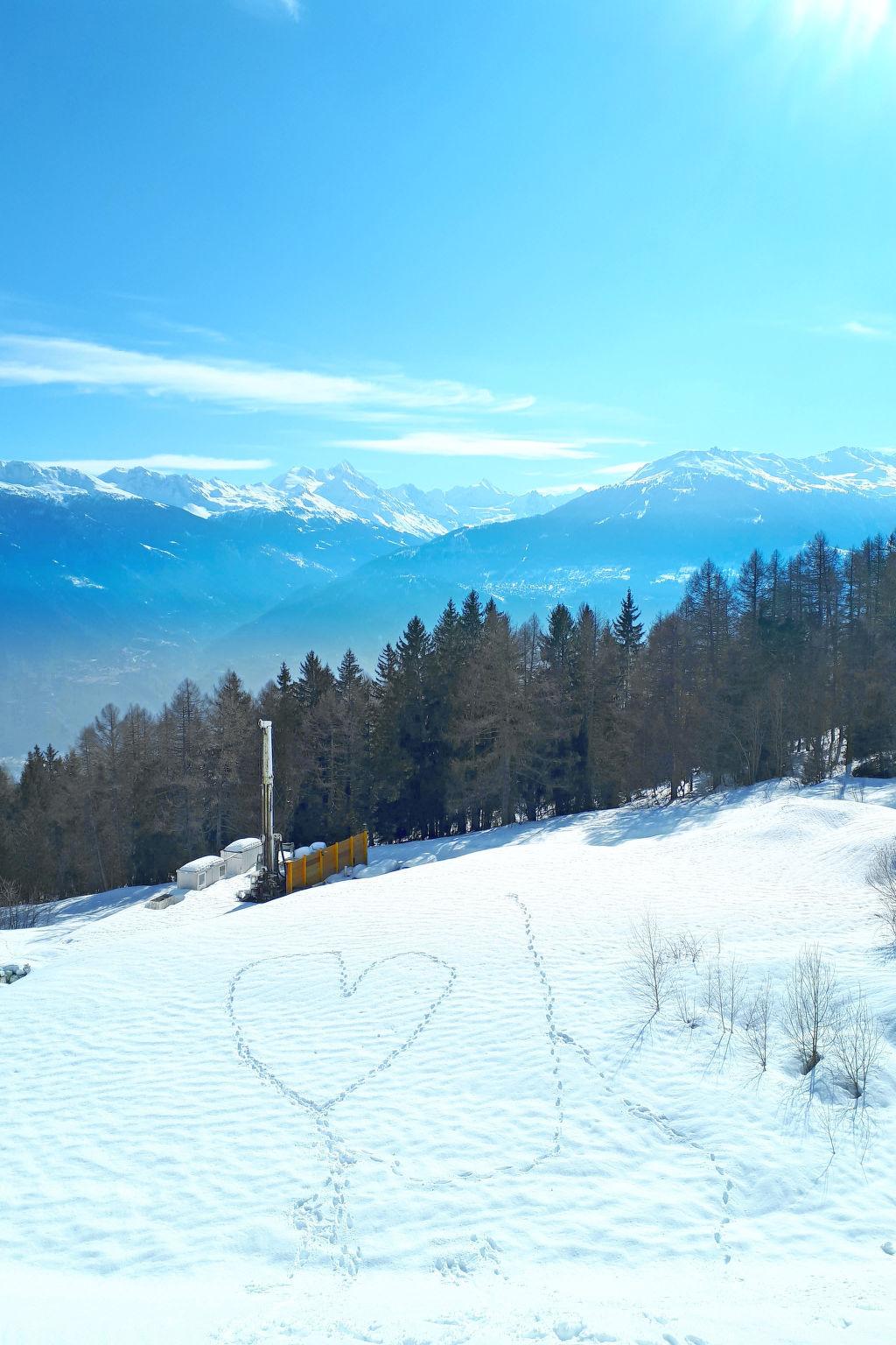 Photo 22 - Appartement de 2 chambres à Crans-Montana avec vues sur la montagne