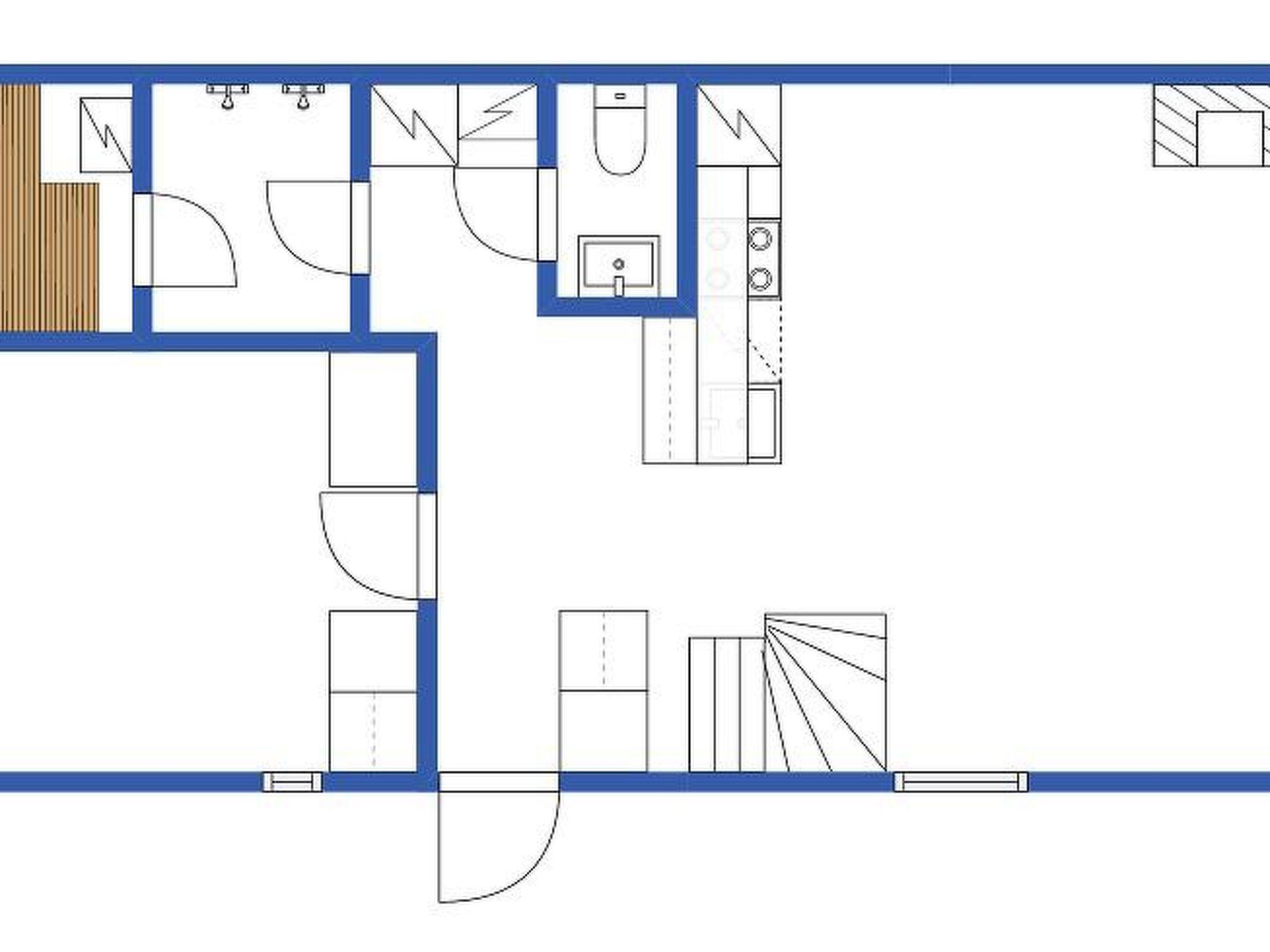 Foto 21 - Casa de 2 quartos em Kolari com sauna