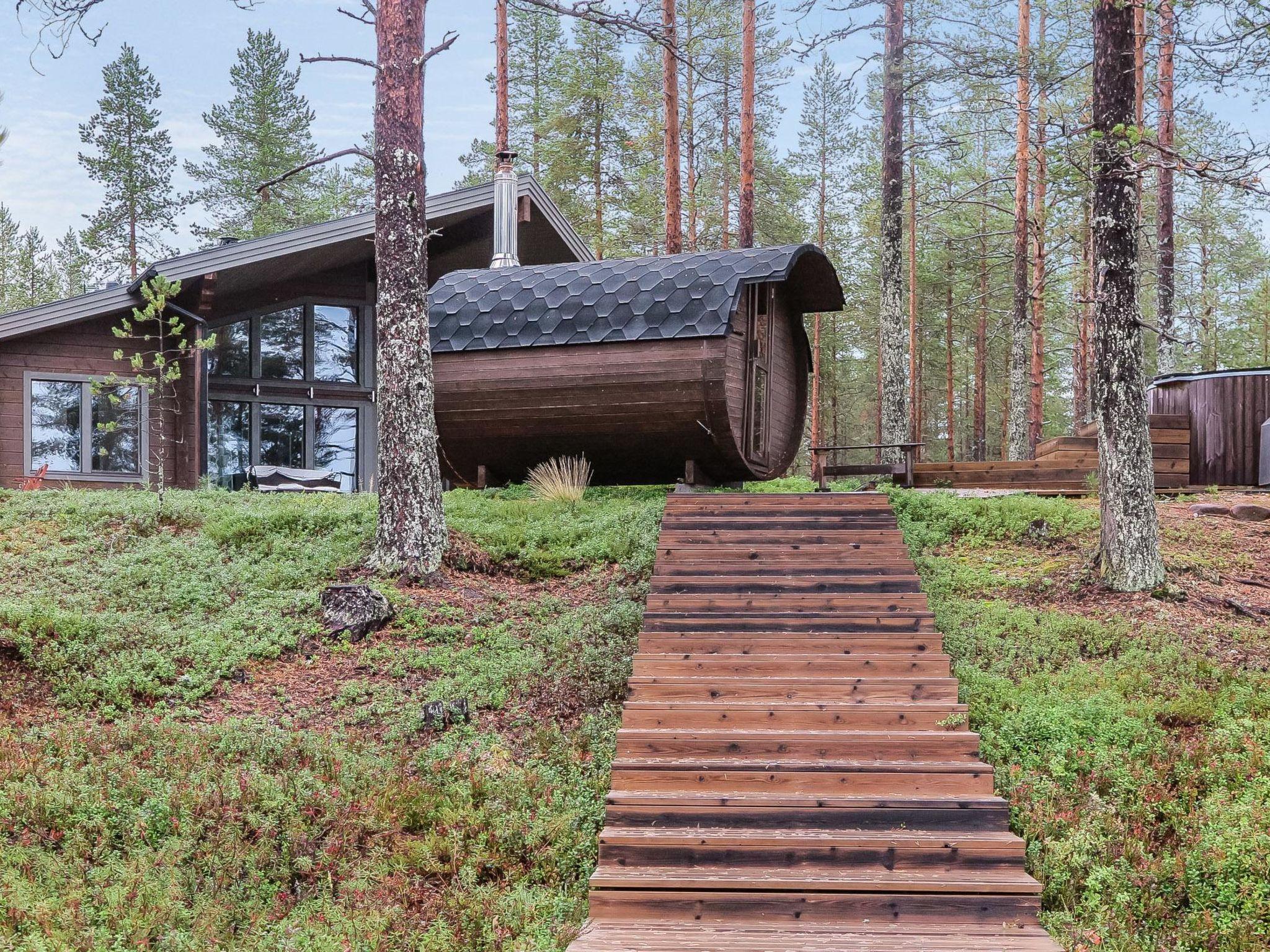 Foto 5 - Haus mit 2 Schlafzimmern in Posio mit sauna und blick auf die berge