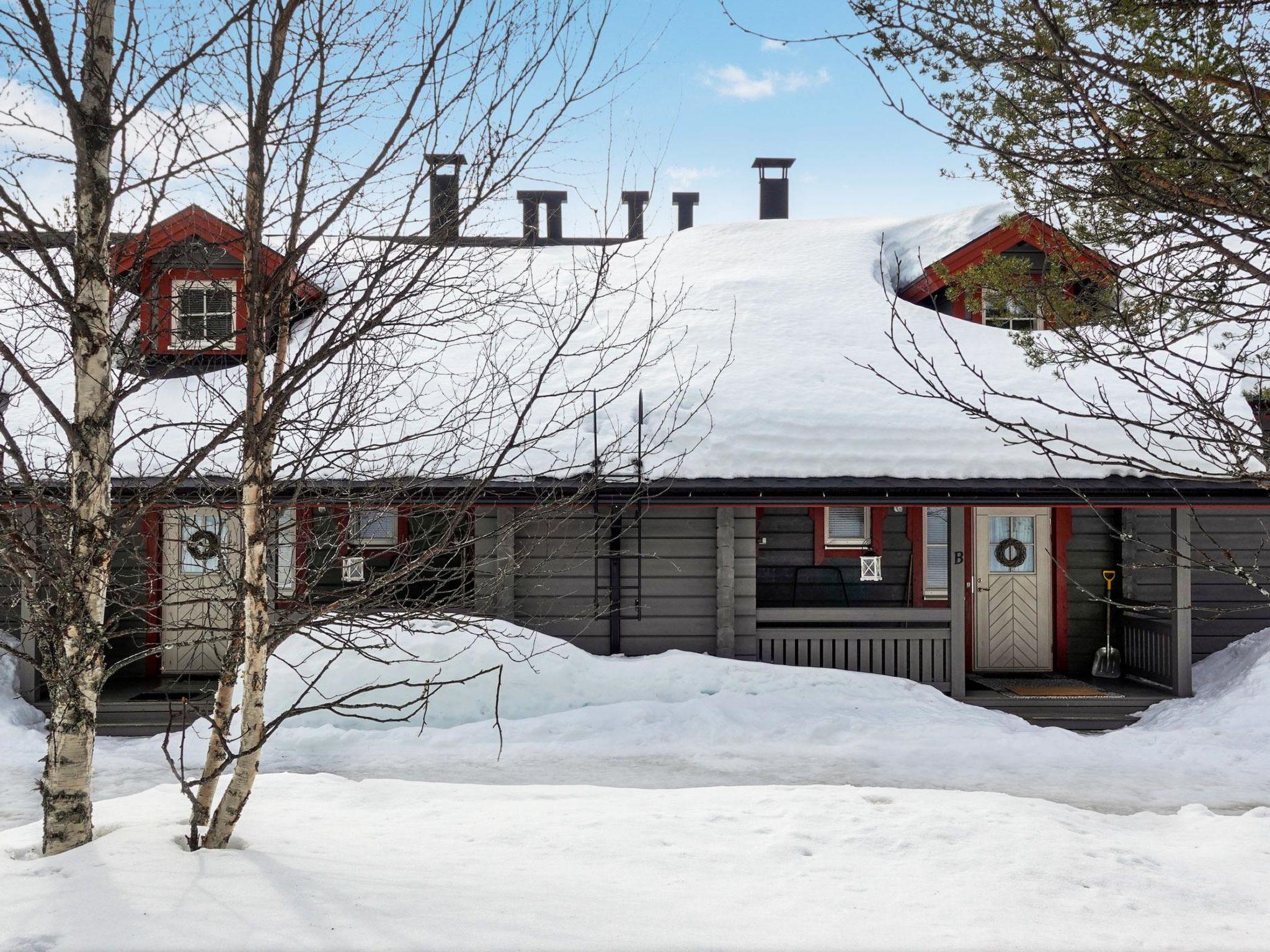 Foto 8 - Casa de 3 quartos em Sodankylä com sauna e vista para a montanha