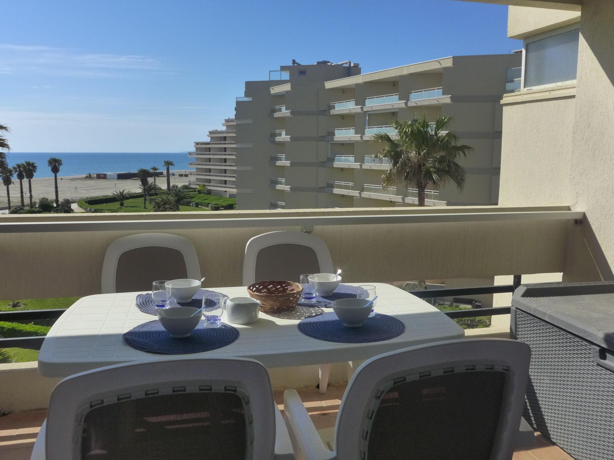 Foto 14 - Apartamento de 2 quartos em Canet-en-Roussillon com jardim e terraço