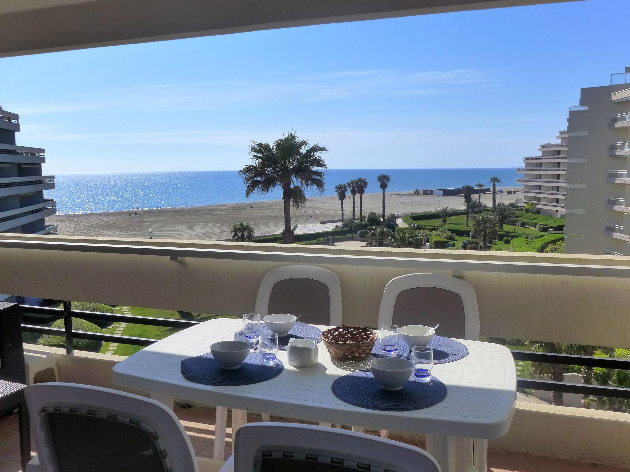 Foto 1 - Apartamento de 2 quartos em Canet-en-Roussillon com jardim e terraço