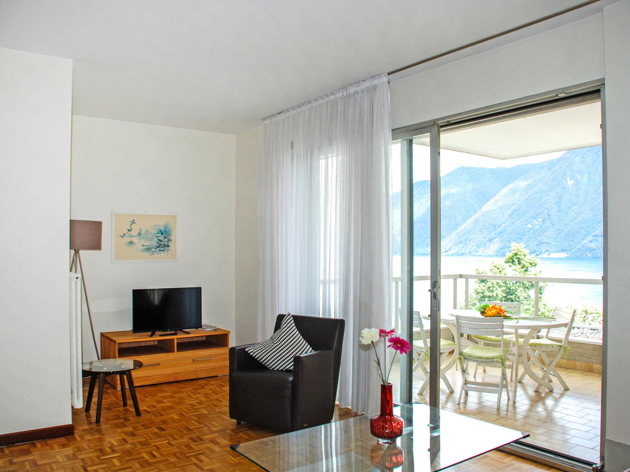 Foto 3 - Appartamento con 1 camera da letto a Lugano con vista sulle montagne