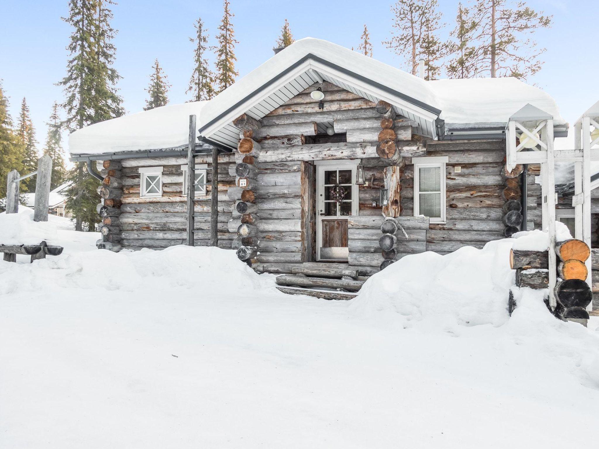 Foto 1 - Casa de 2 quartos em Kuusamo com sauna e vista para a montanha