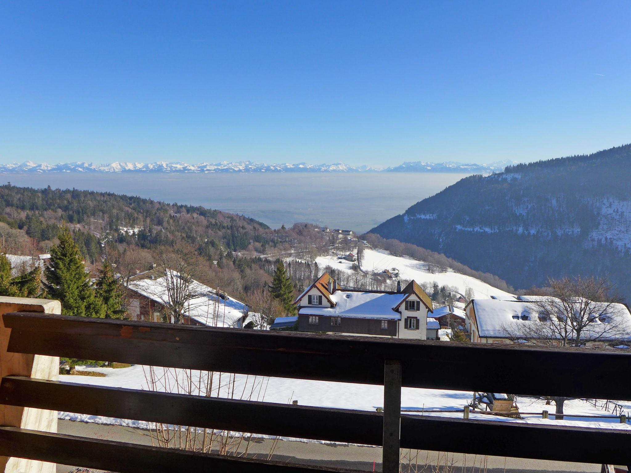 Photo 16 - Appartement de 1 chambre à Sainte-Croix avec vues sur la montagne