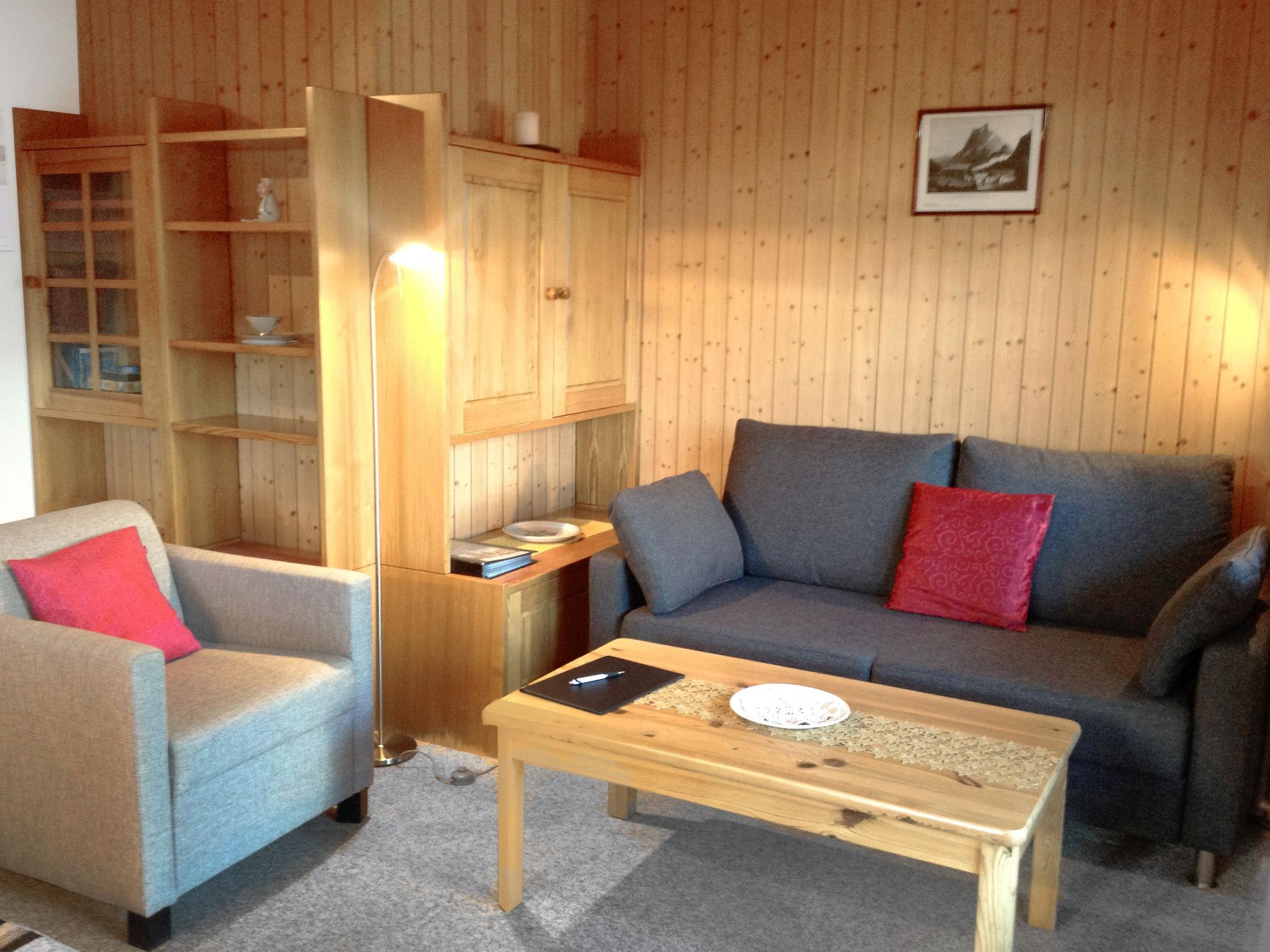 Foto 2 - Apartamento de 1 habitación en Grindelwald con jardín