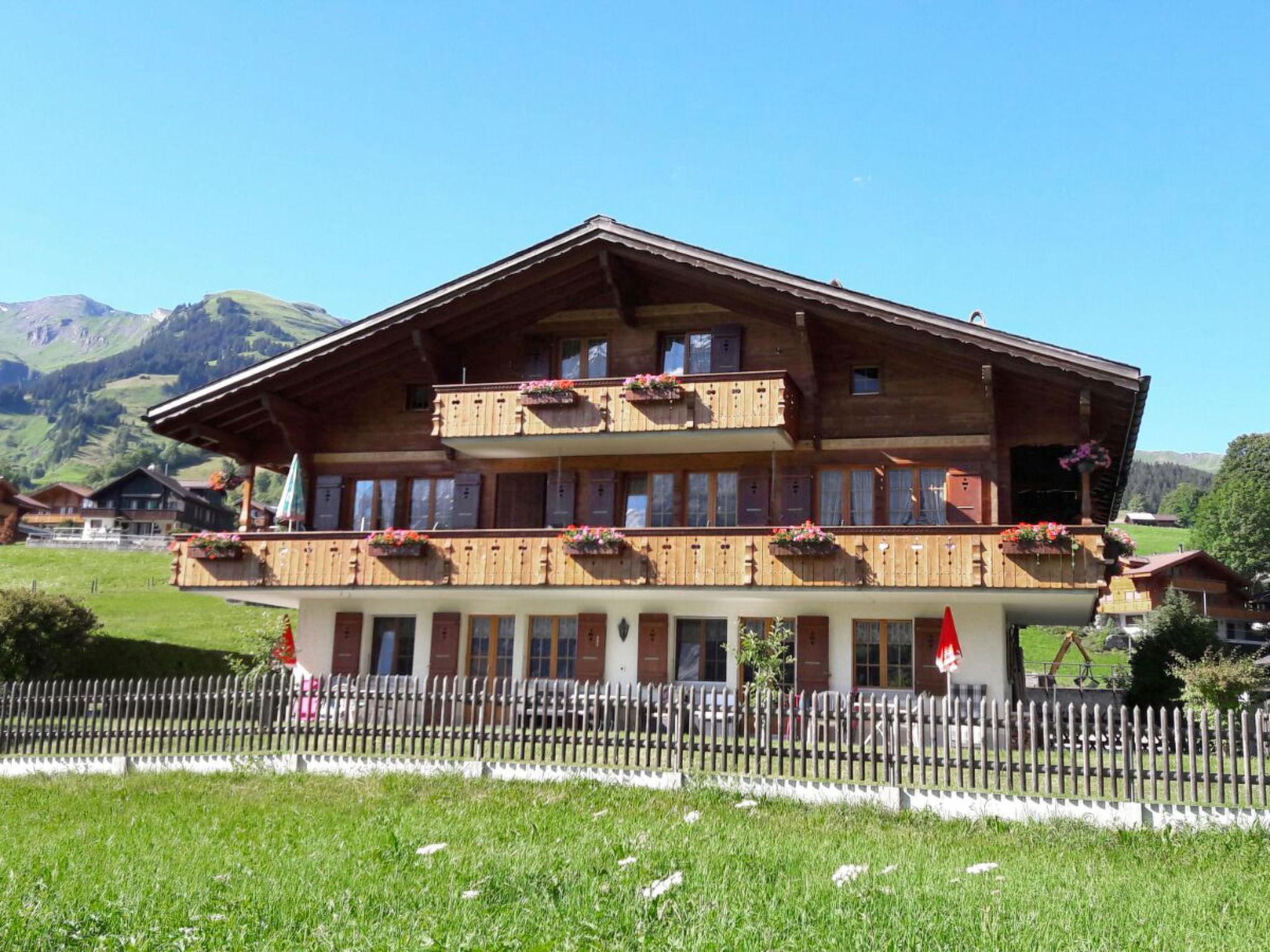 Foto 1 - Apartment mit 1 Schlafzimmer in Grindelwald mit blick auf die berge
