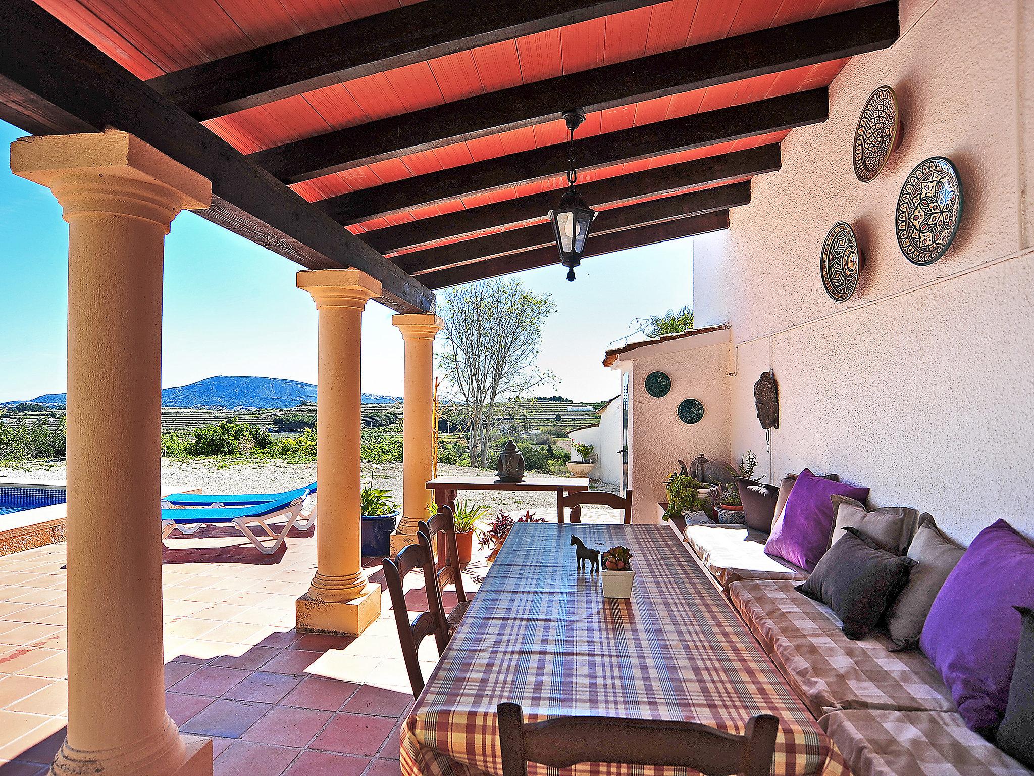 Foto 15 - Casa de 3 habitaciones en Teulada con piscina privada y terraza