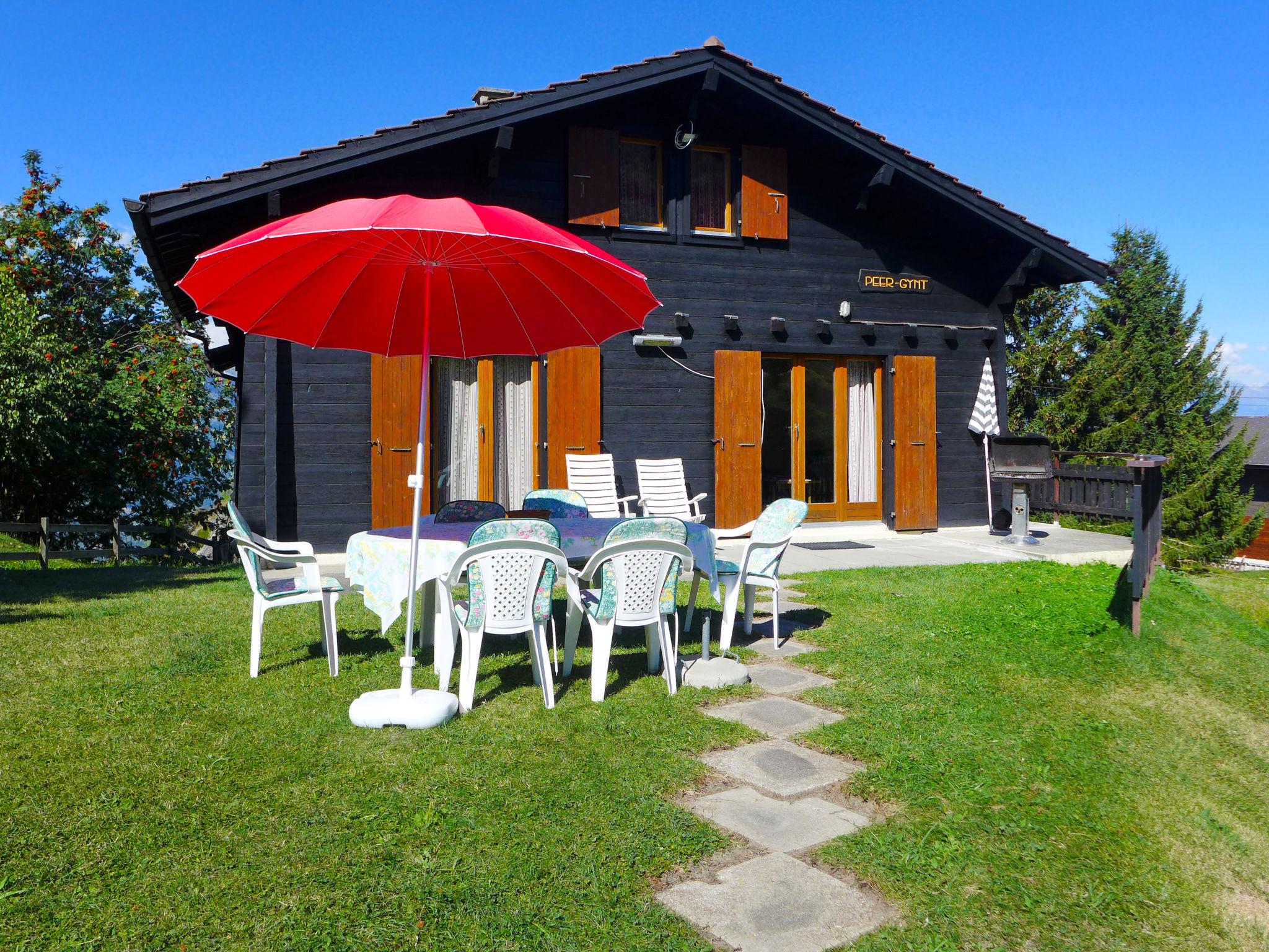 Foto 2 - Casa de 5 quartos em Nendaz com jardim e vista para a montanha