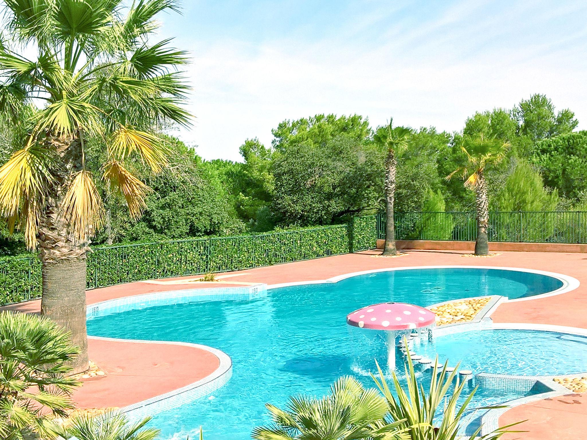 Foto 1 - Casa de 2 habitaciones en Agde con piscina y vistas al mar