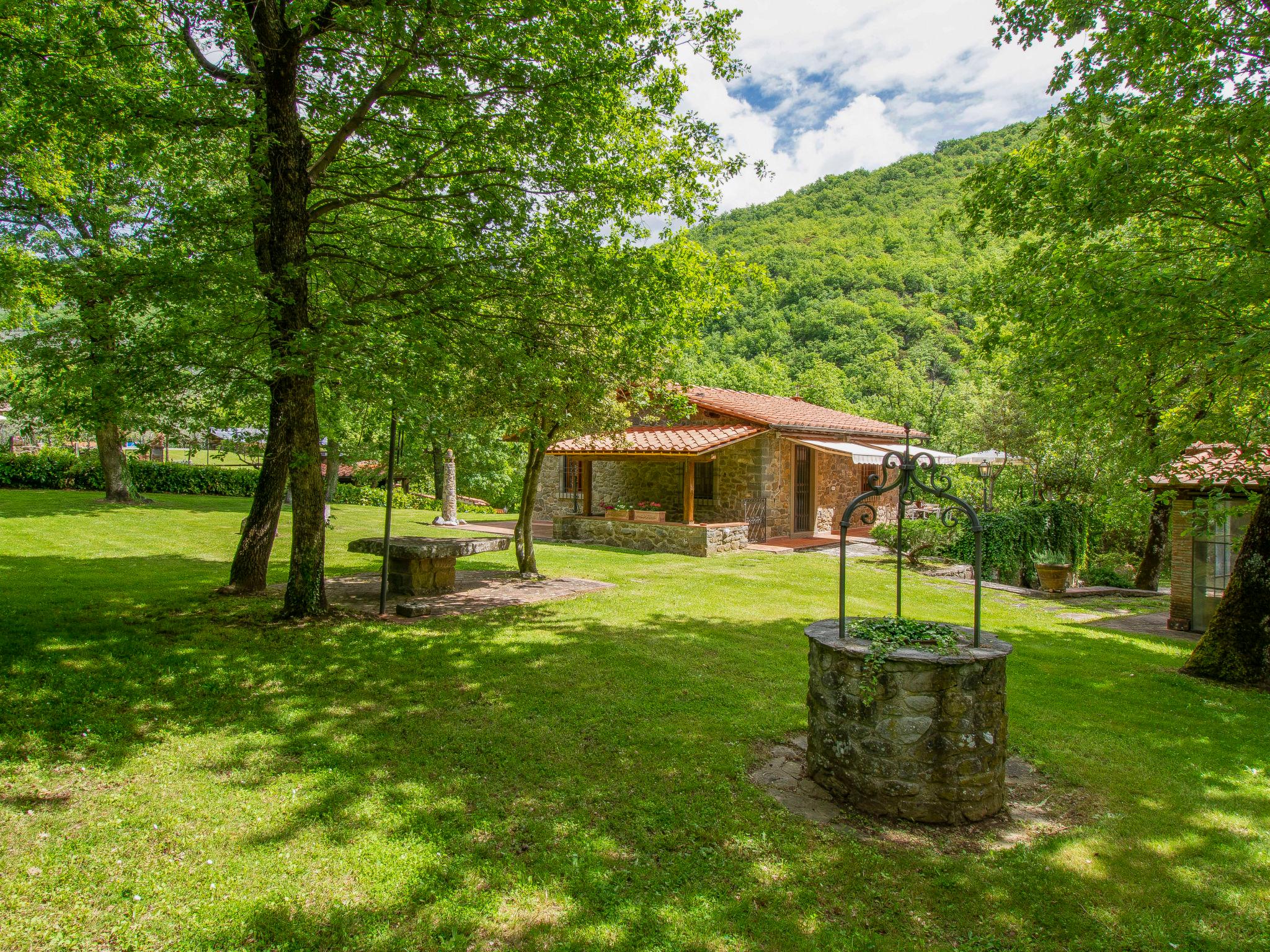 Foto 22 - Casa de 2 quartos em Loro Ciuffenna com piscina e jardim