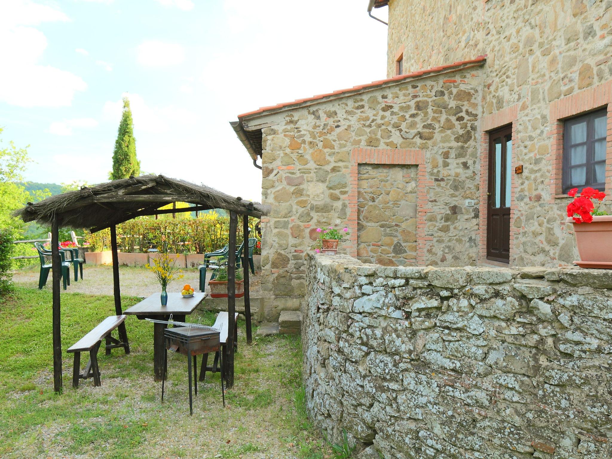 Photo 14 - Appartement de 2 chambres à Gaiole in Chianti avec piscine et jardin