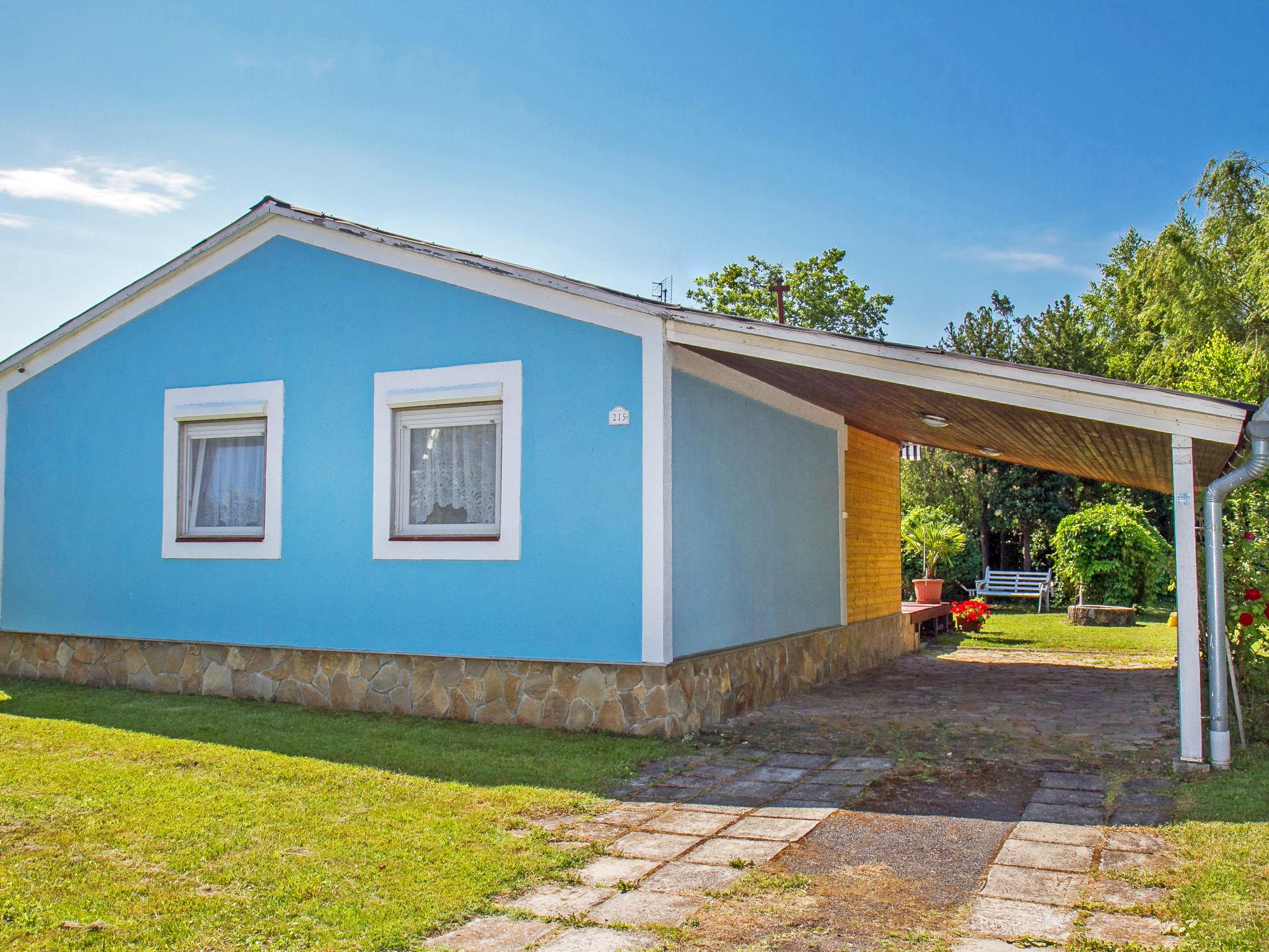 Foto 13 - Casa con 2 camere da letto a Balatonmáriafürdő con giardino e terrazza