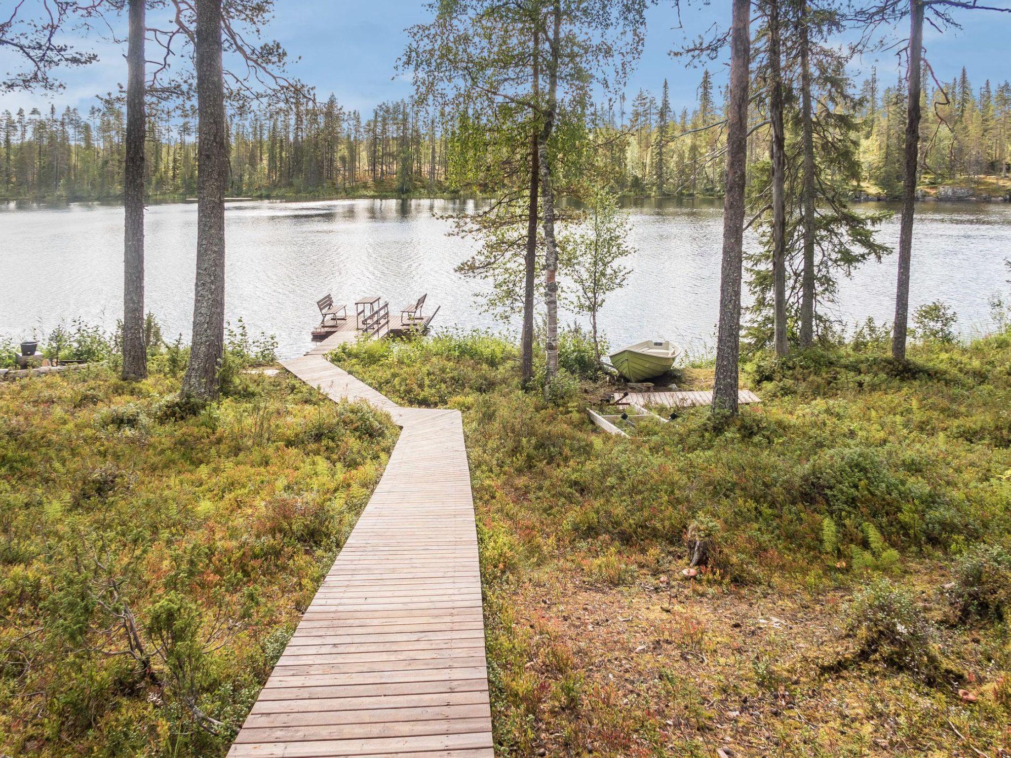 Foto 25 - Casa de 3 quartos em Kuusamo com sauna e vista para a montanha