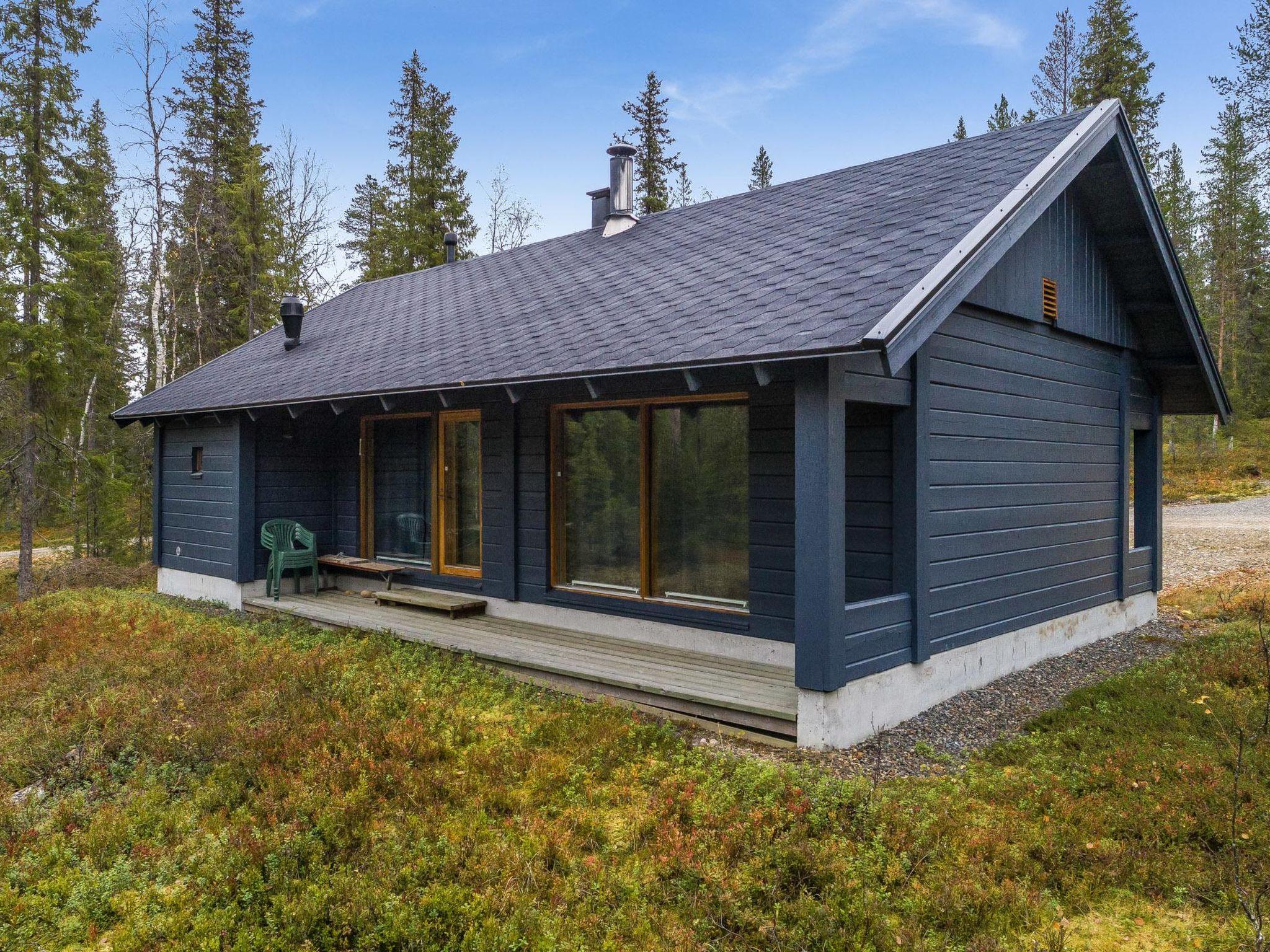 Foto 2 - Haus mit 1 Schlafzimmer in Kolari mit sauna und blick auf die berge