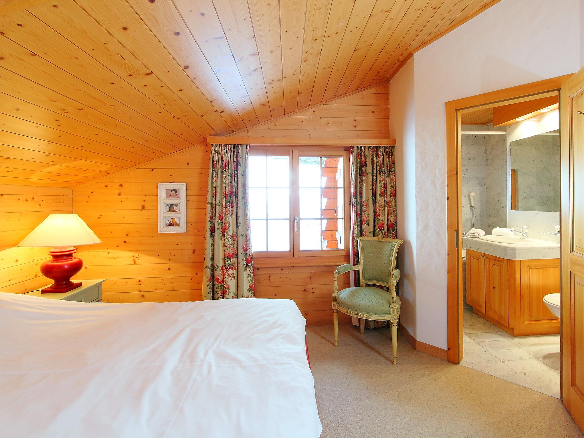 Foto 13 - Appartamento con 2 camere da letto a Ollon con vista sulle montagne