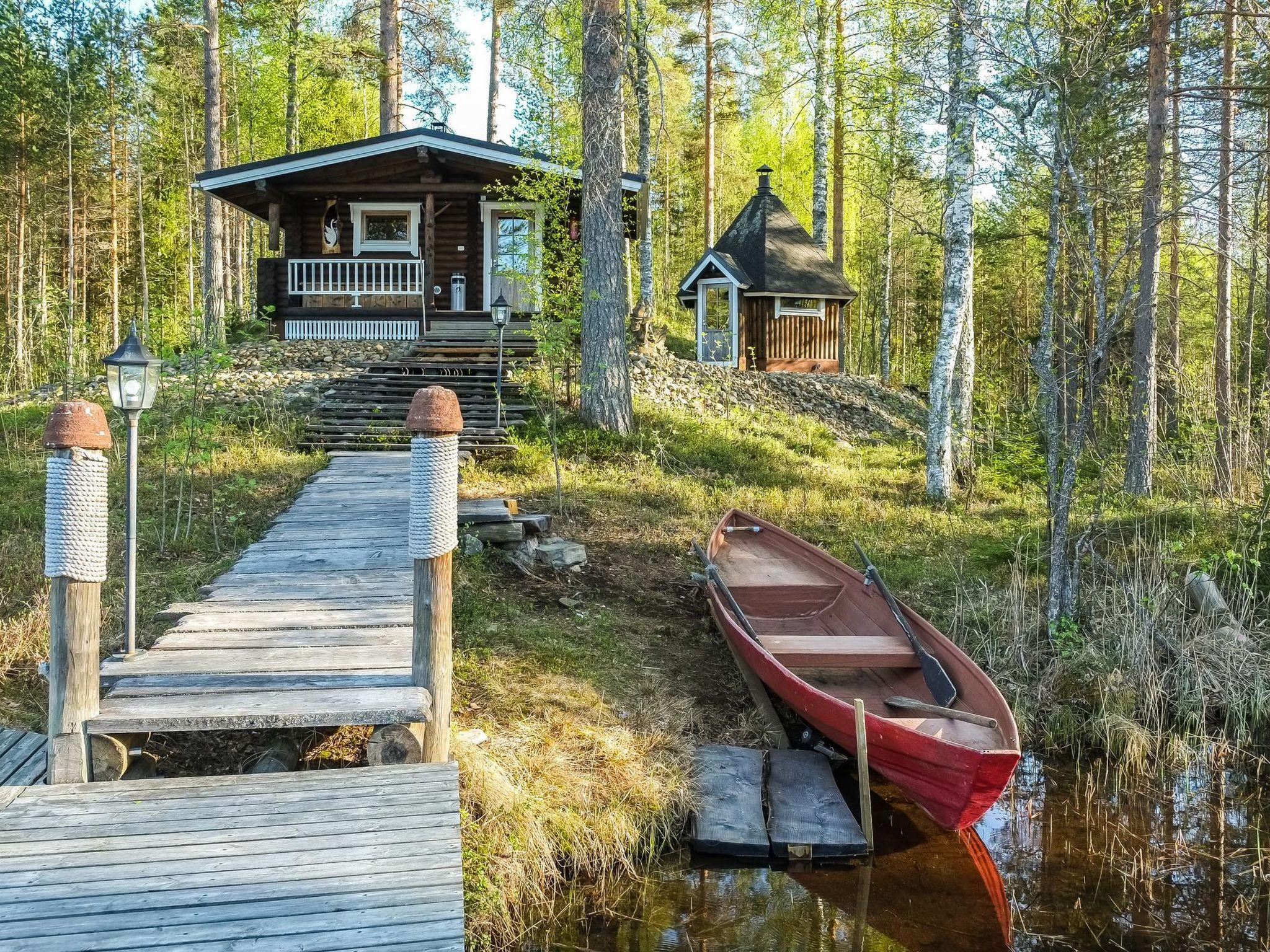 Foto 4 - Haus mit 1 Schlafzimmer in Tohmajärvi mit sauna