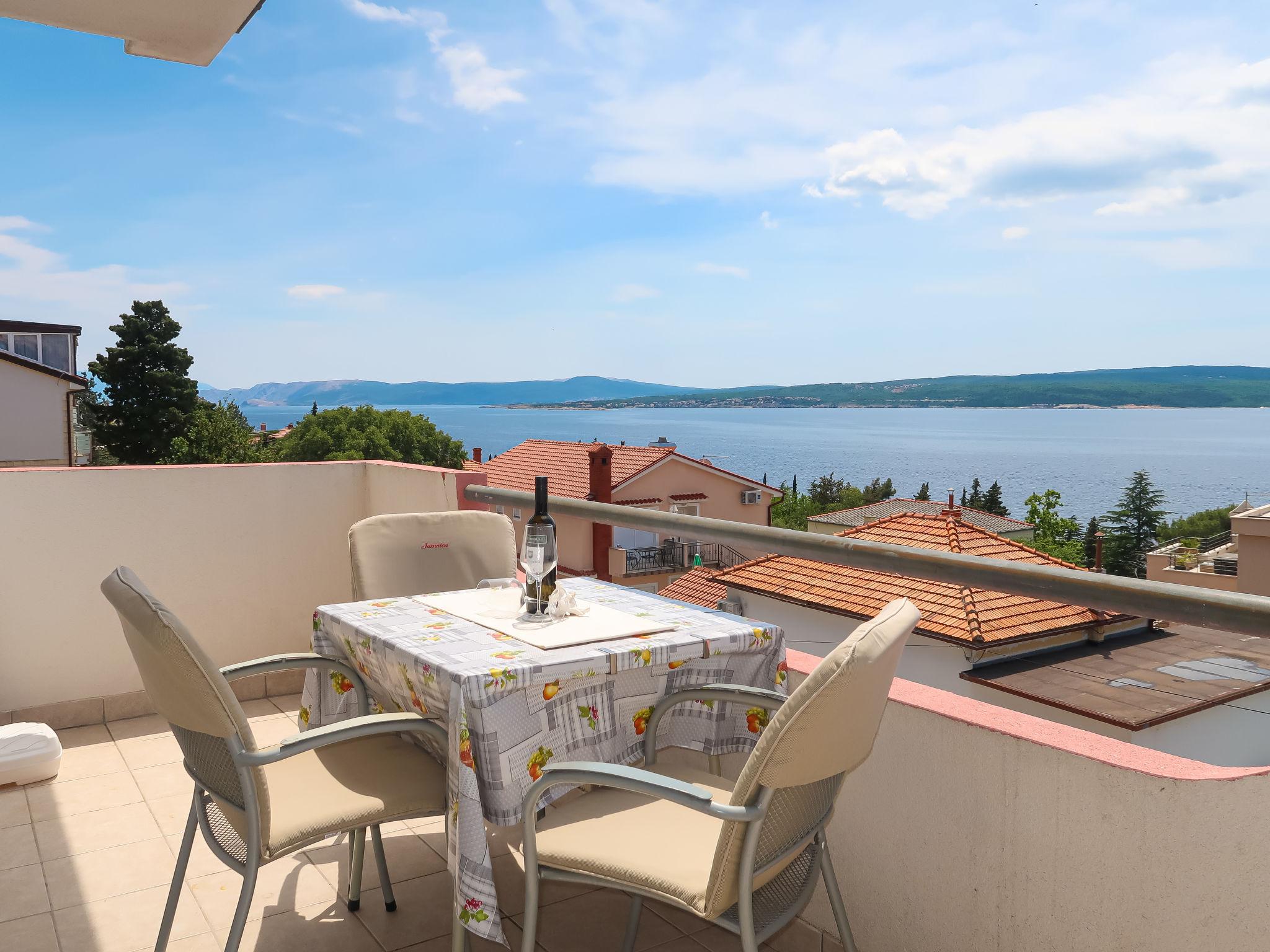 Photo 2 - Appartement de 1 chambre à Crikvenica avec vues à la mer