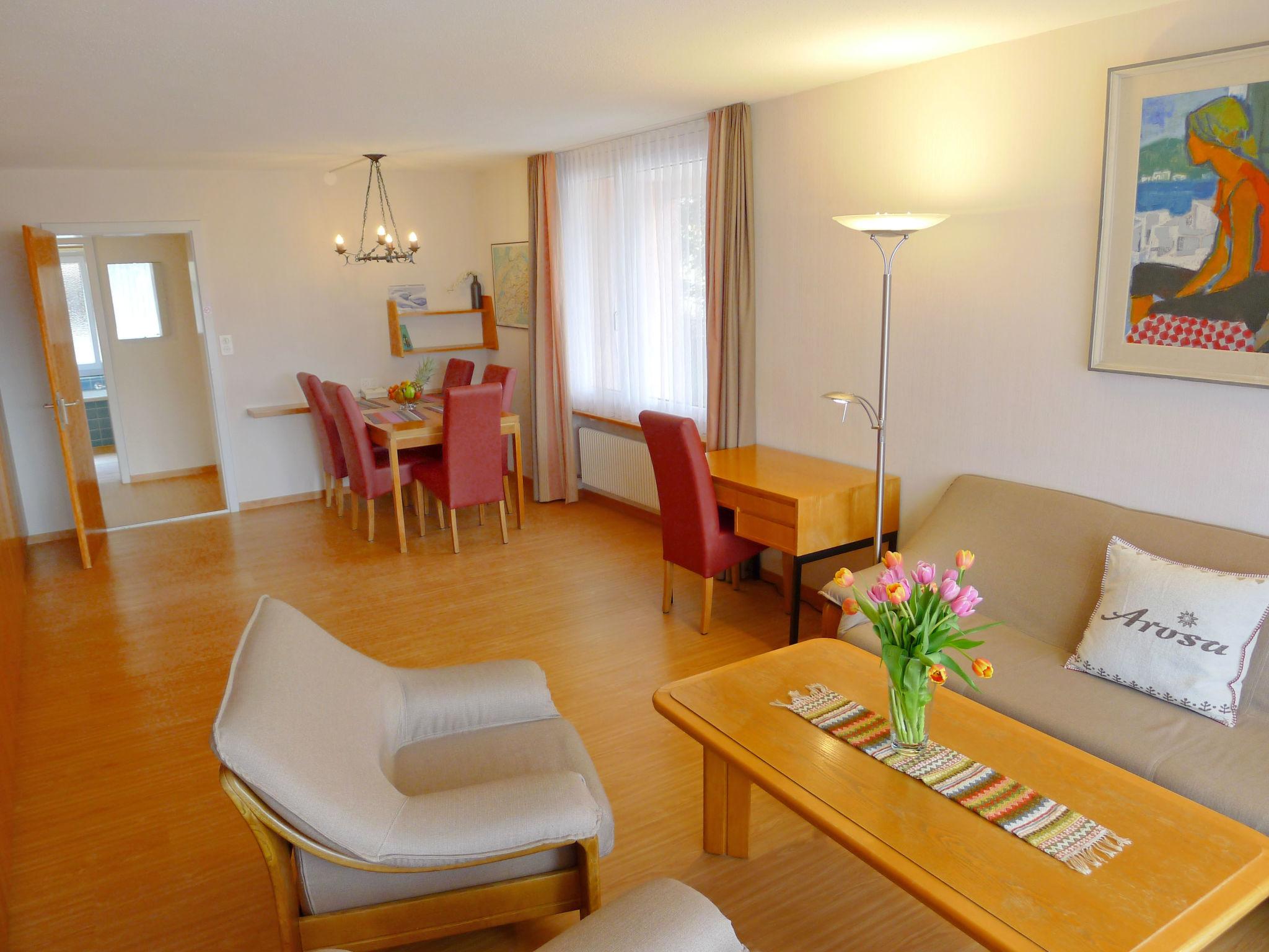 Foto 2 - Apartamento de 1 quarto em Arosa com jardim