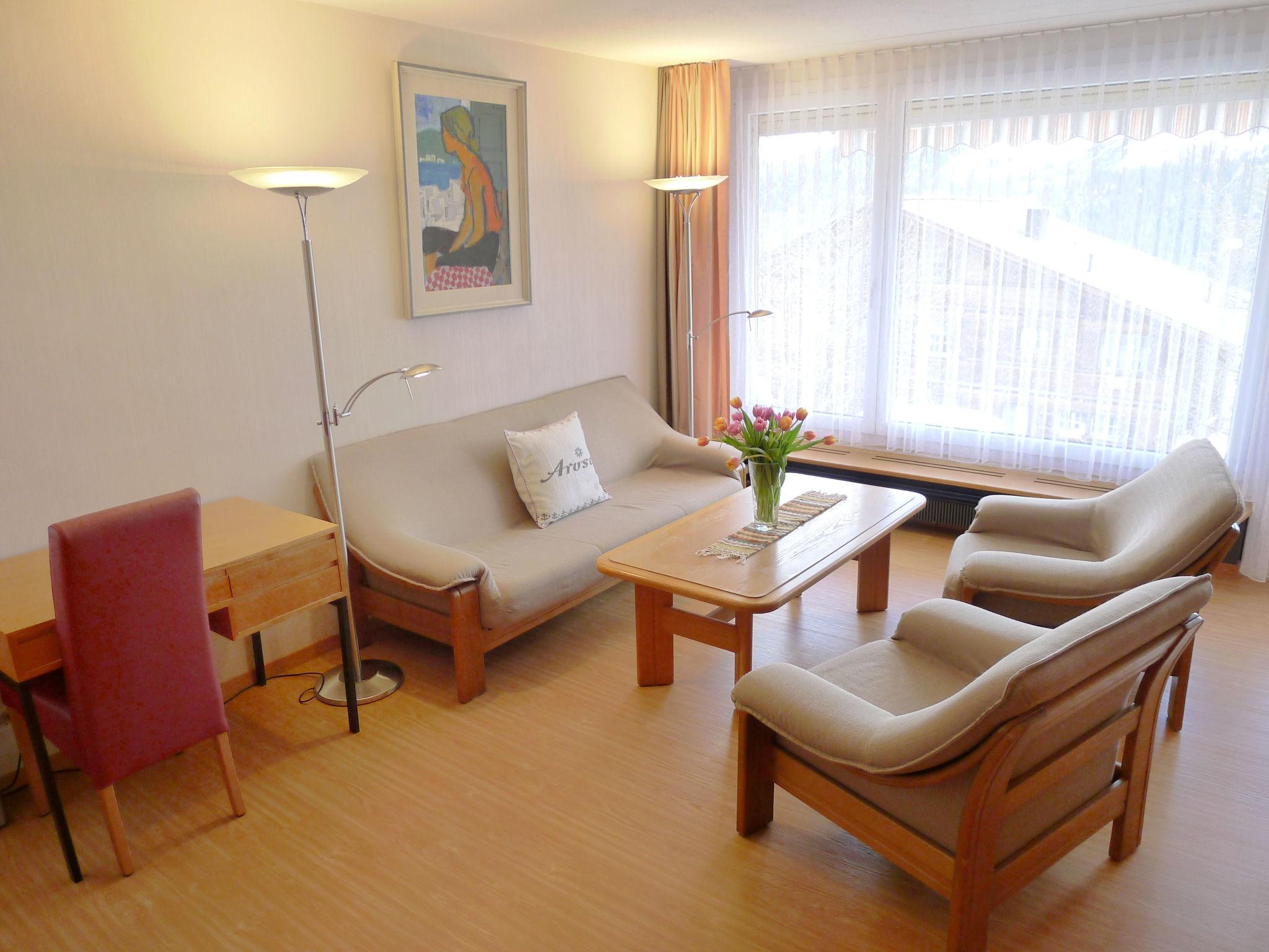 Foto 9 - Apartamento de 1 quarto em Arosa com jardim