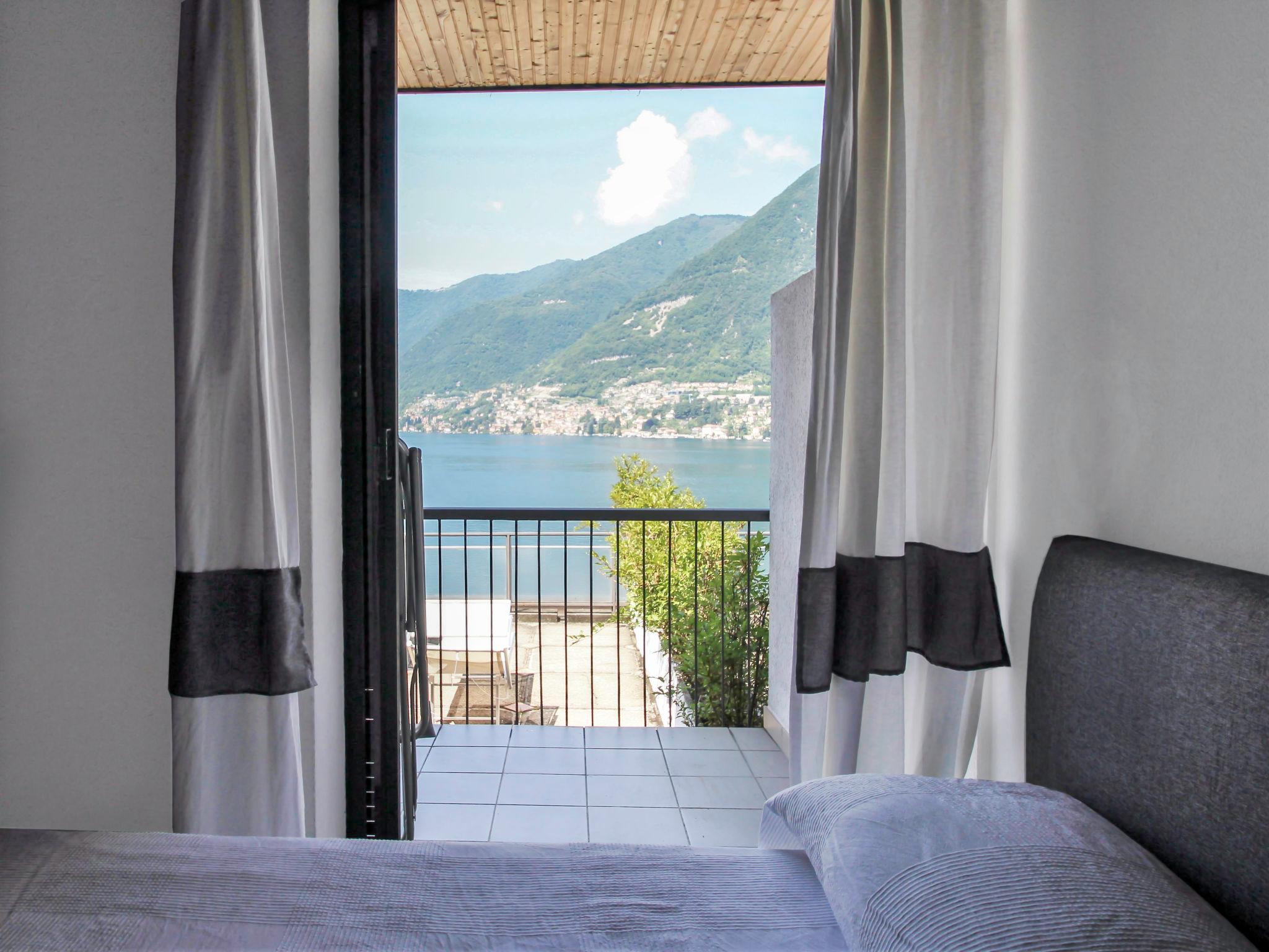 Foto 10 - Appartamento con 1 camera da letto a Faggeto Lario con piscina e vista sulle montagne