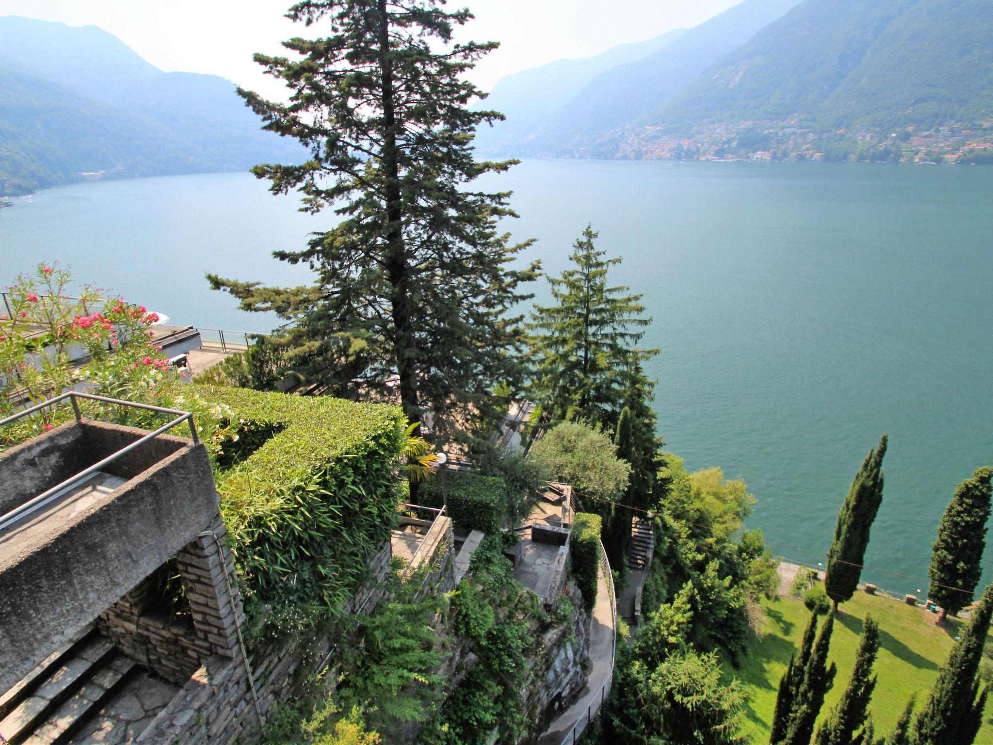 Foto 24 - Apartamento de 2 quartos em Faggeto Lario com piscina e jardim