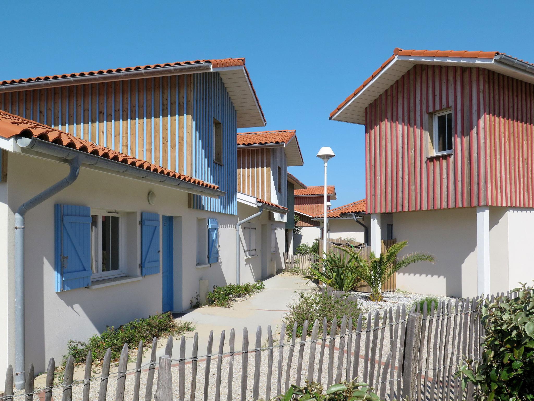 Foto 13 - Casa de 2 quartos em Biscarrosse com piscina e jardim