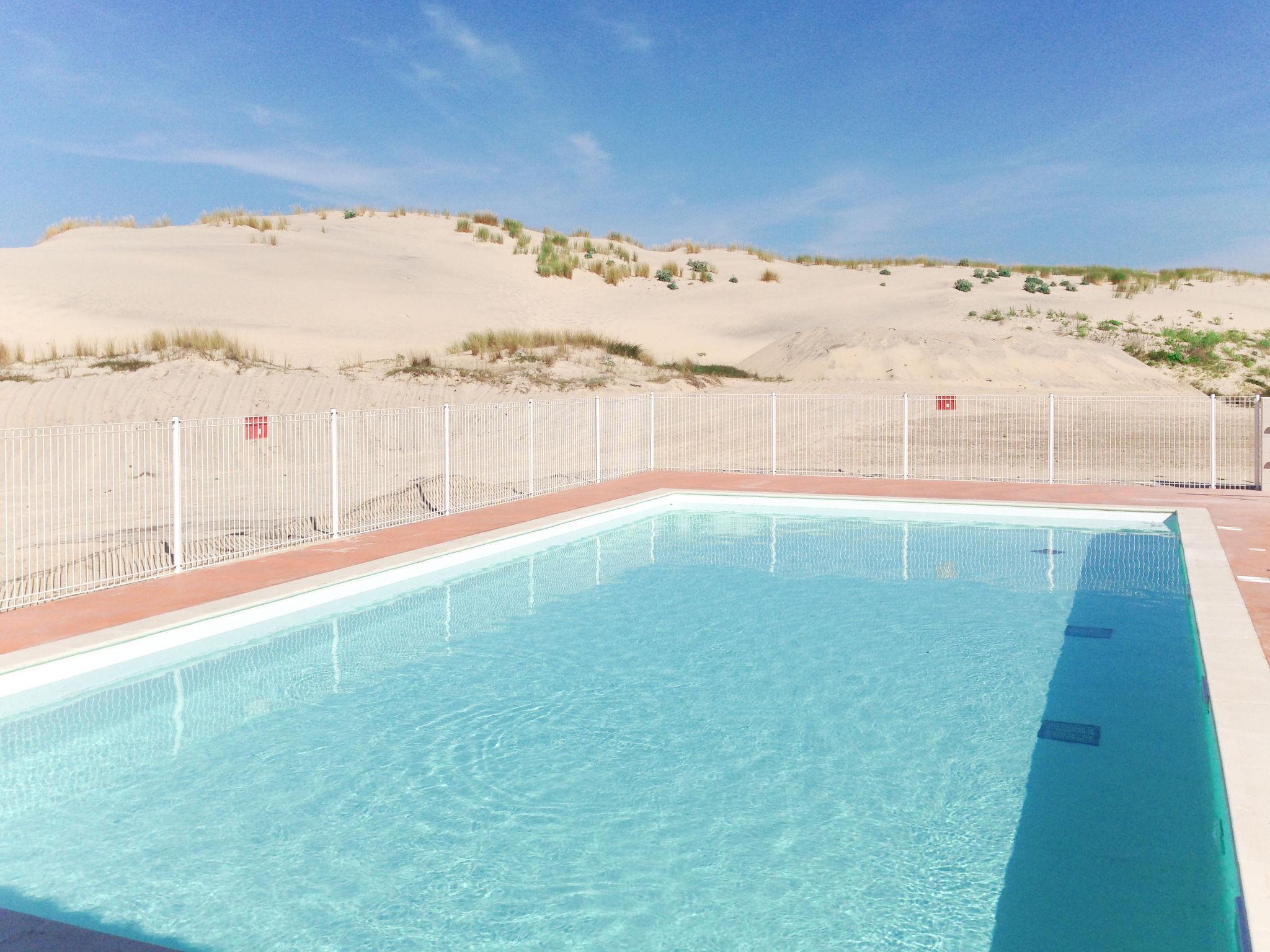 Foto 2 - Casa de 3 quartos em Biscarrosse com piscina e vistas do mar