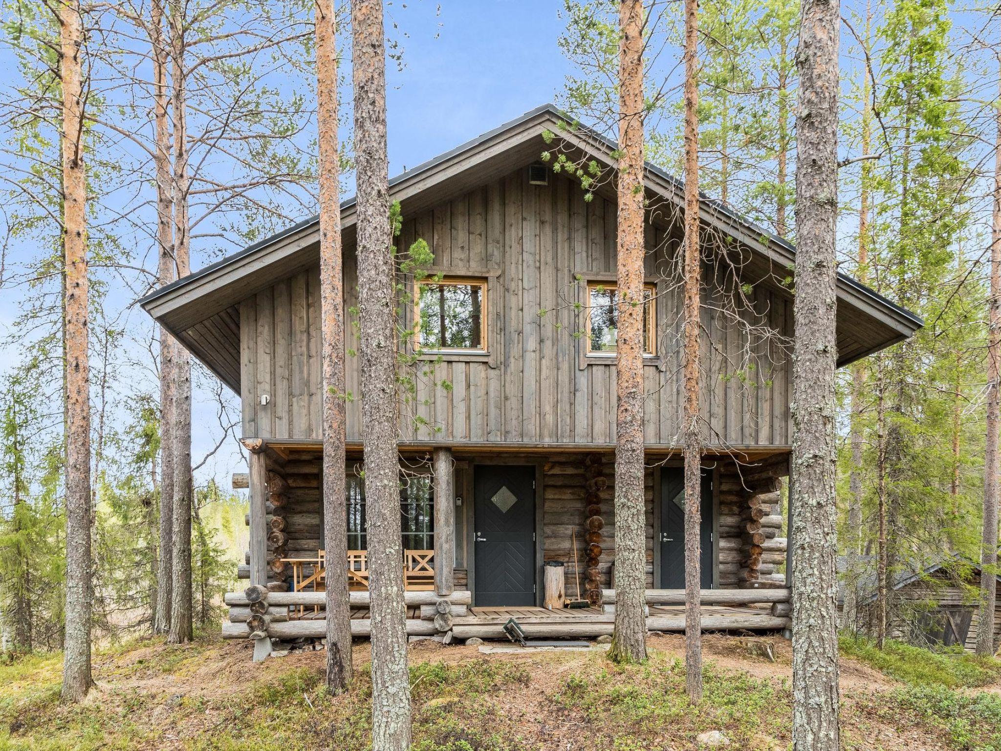 Foto 1 - Haus mit 1 Schlafzimmer in Kolari mit sauna und blick auf die berge