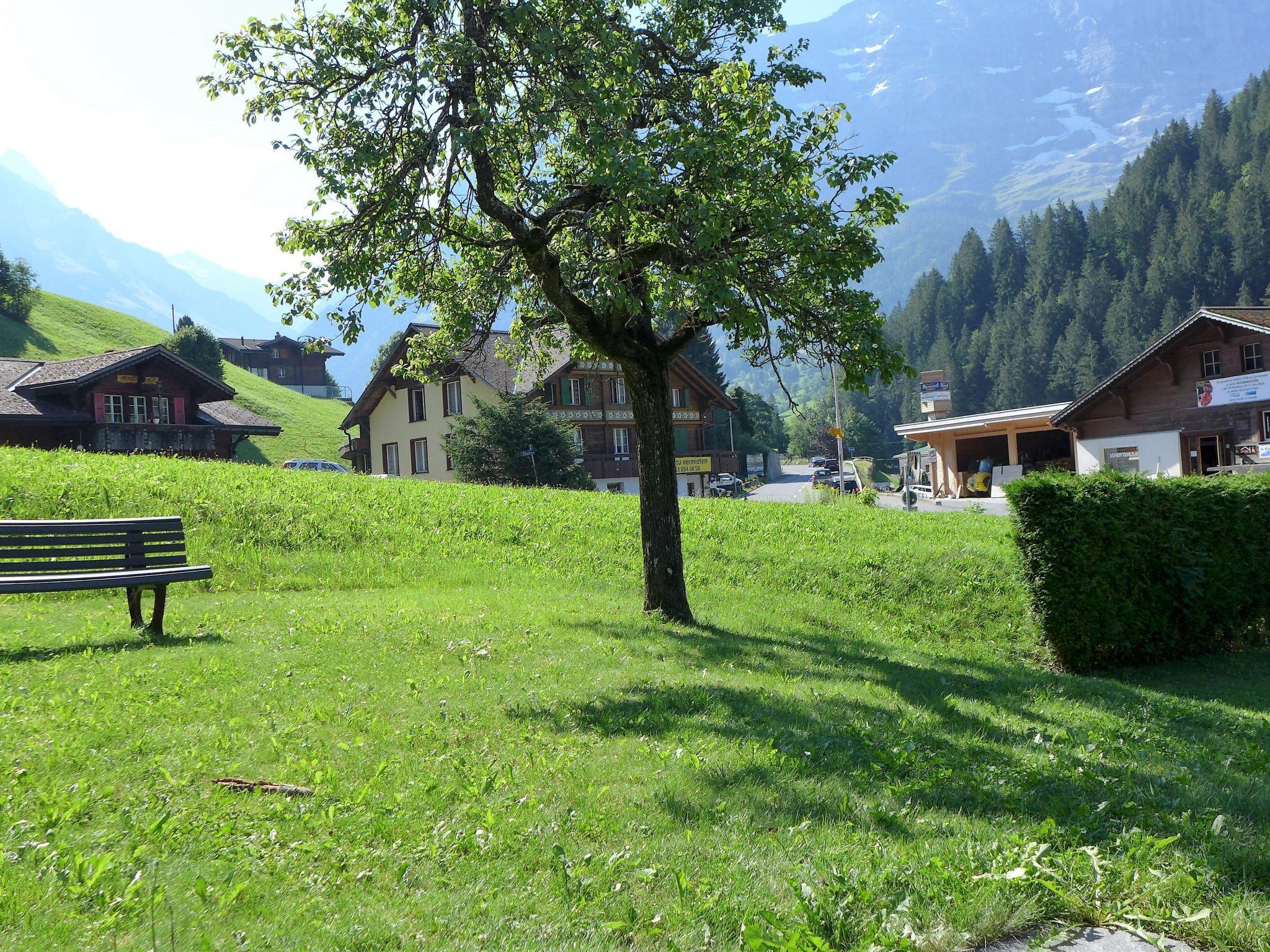 Photo 1 - Appartement de 2 chambres à Grindelwald avec jardin et vues sur la montagne