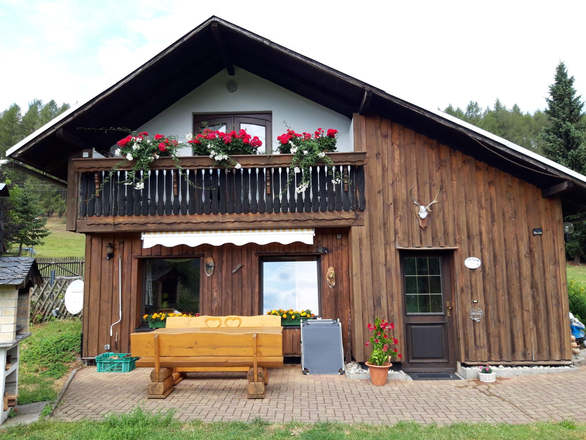 Foto 1 - Haus mit 1 Schlafzimmer in Neuhaus am Rennweg mit garten und blick auf die berge